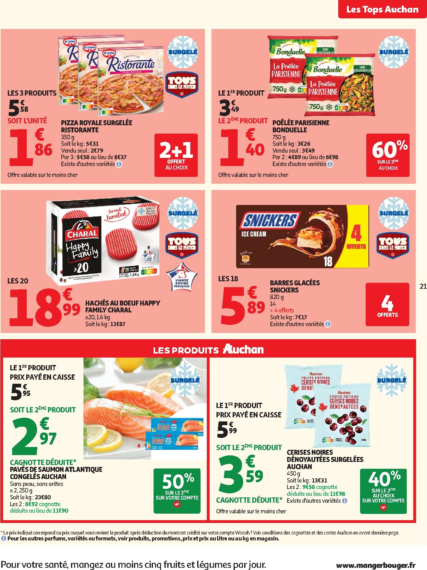 auchan - Flyer Auchan pour la semaine prochaine du du mardi 23/06/2026 au du dimanche 05/07/2026 - page: 21