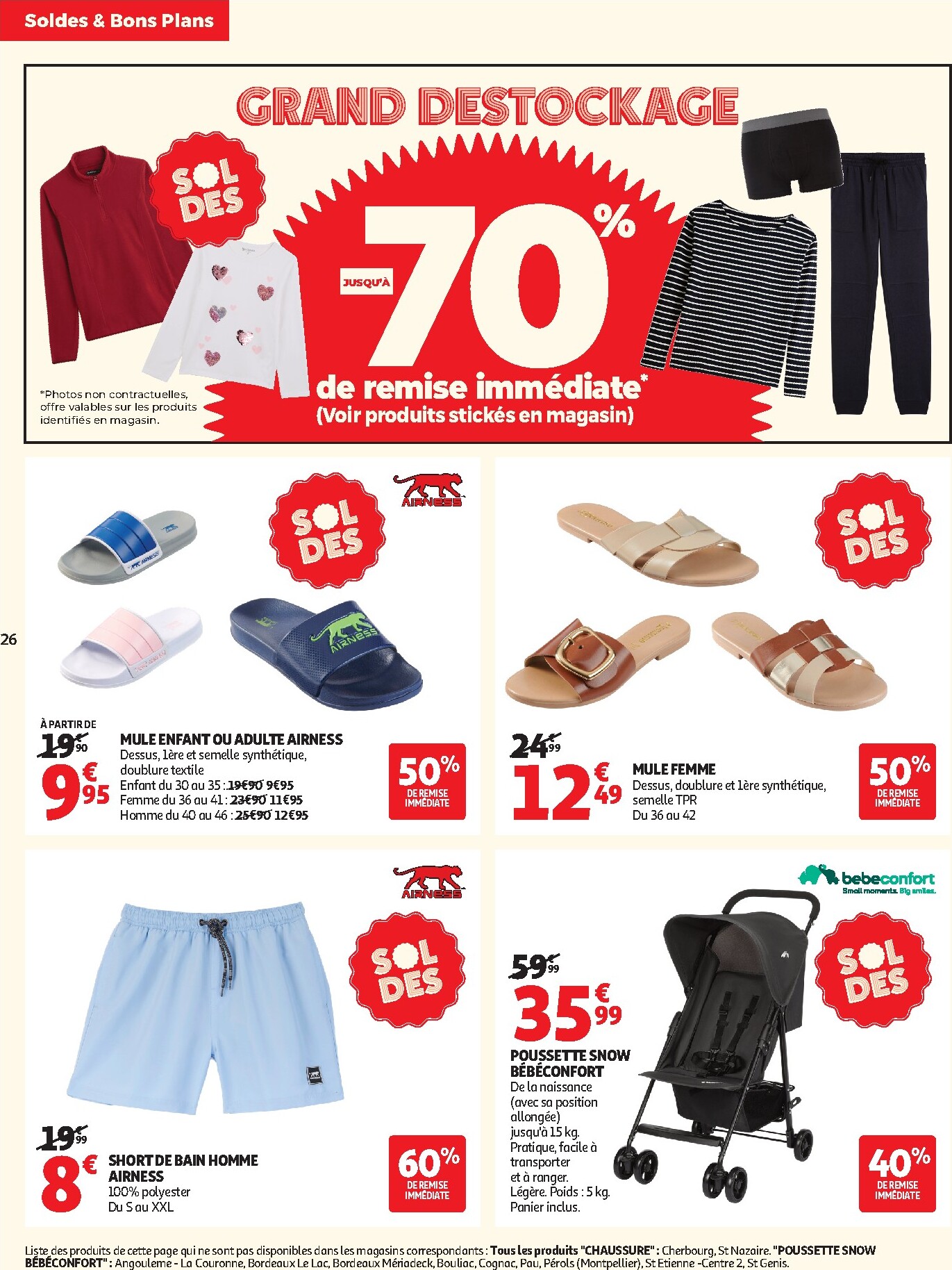 auchan - Prospectus Auchan - Soldes d'été - Hypermarché valide du du mercredi 24/06/2026 au du mardi 21/07/2026 - page: 26