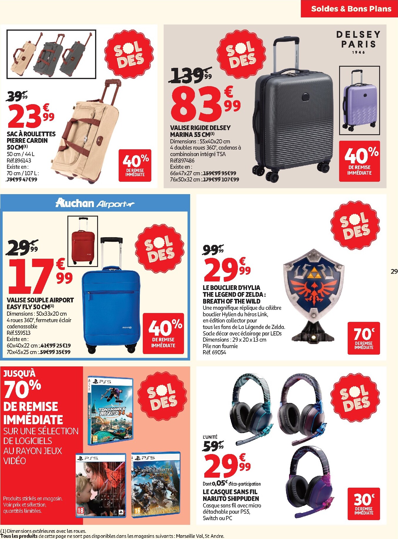 auchan - Prospectus Auchan - Soldes d'été - Hypermarché valide du du mercredi 24/06/2026 au du mardi 21/07/2026 - page: 29