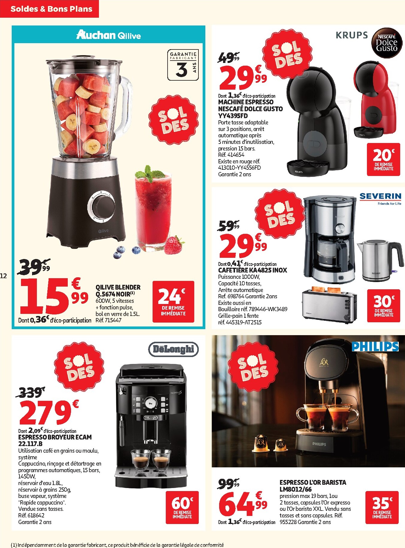 auchan - Prospectus Auchan - Soldes d'été - Hypermarché valide du du mercredi 24/06/2026 au du mardi 21/07/2026 - page: 12