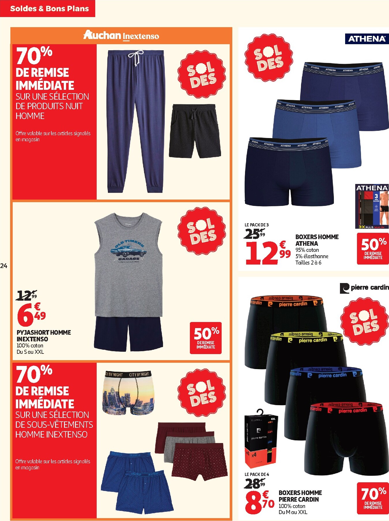 auchan - Prospectus Auchan - Soldes d'été - Hypermarché valide du du mercredi 24/06/2026 au du mardi 21/07/2026 - page: 24