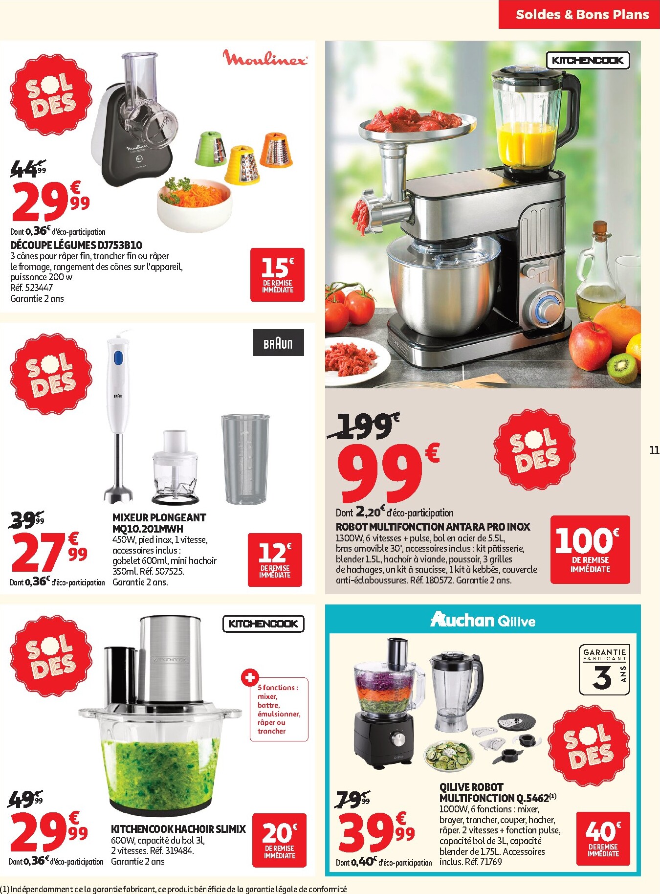 auchan - Prospectus Auchan - Soldes d'été - Hypermarché valide du du mercredi 24/06/2026 au du mardi 21/07/2026 - page: 11