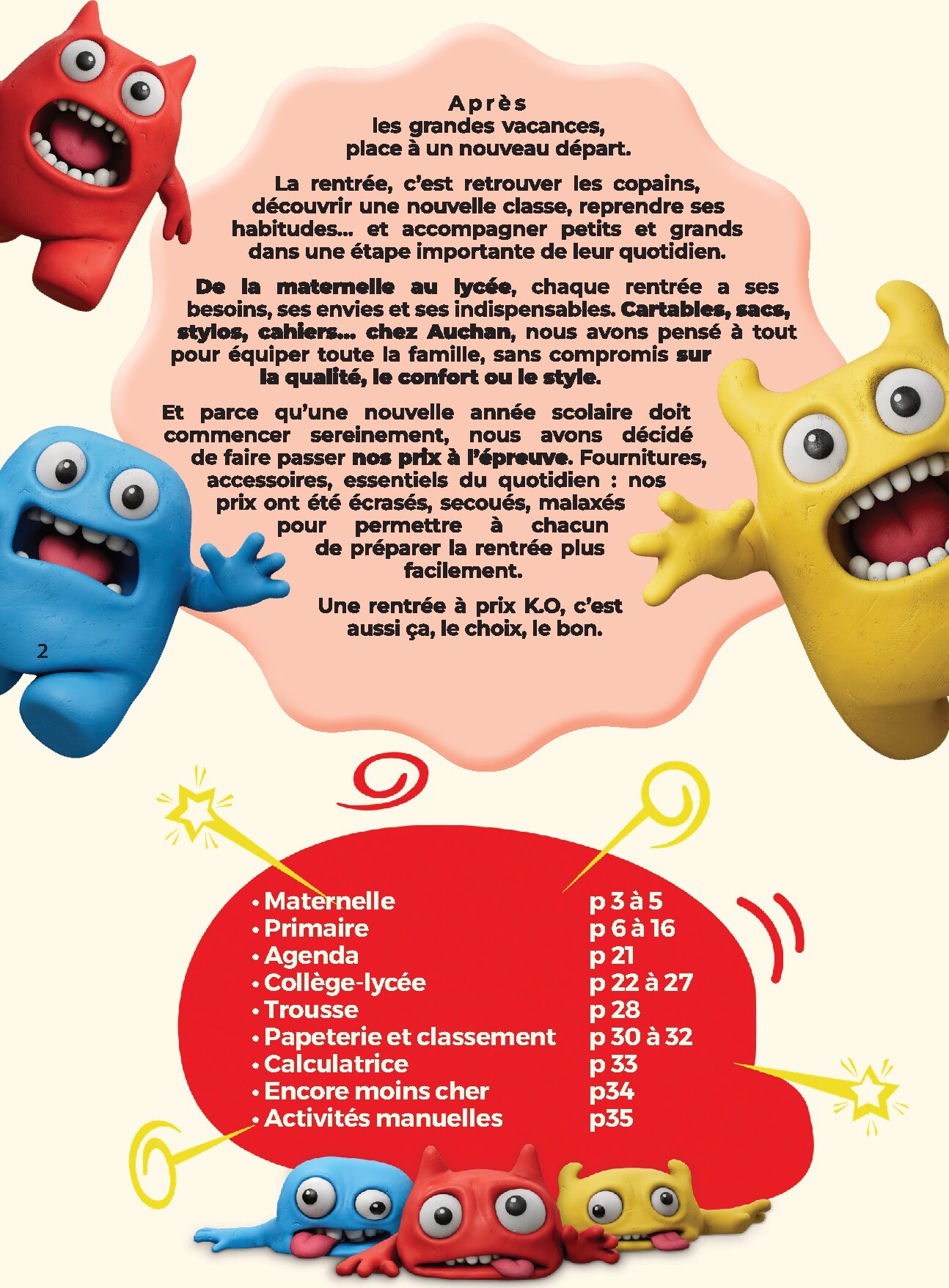 auchan - Flyer Auchan - Cartables, rentrée pour la semaine prochaine du du mardi 30/06/2026 au du dimanche 30/08/2026 - page: 2