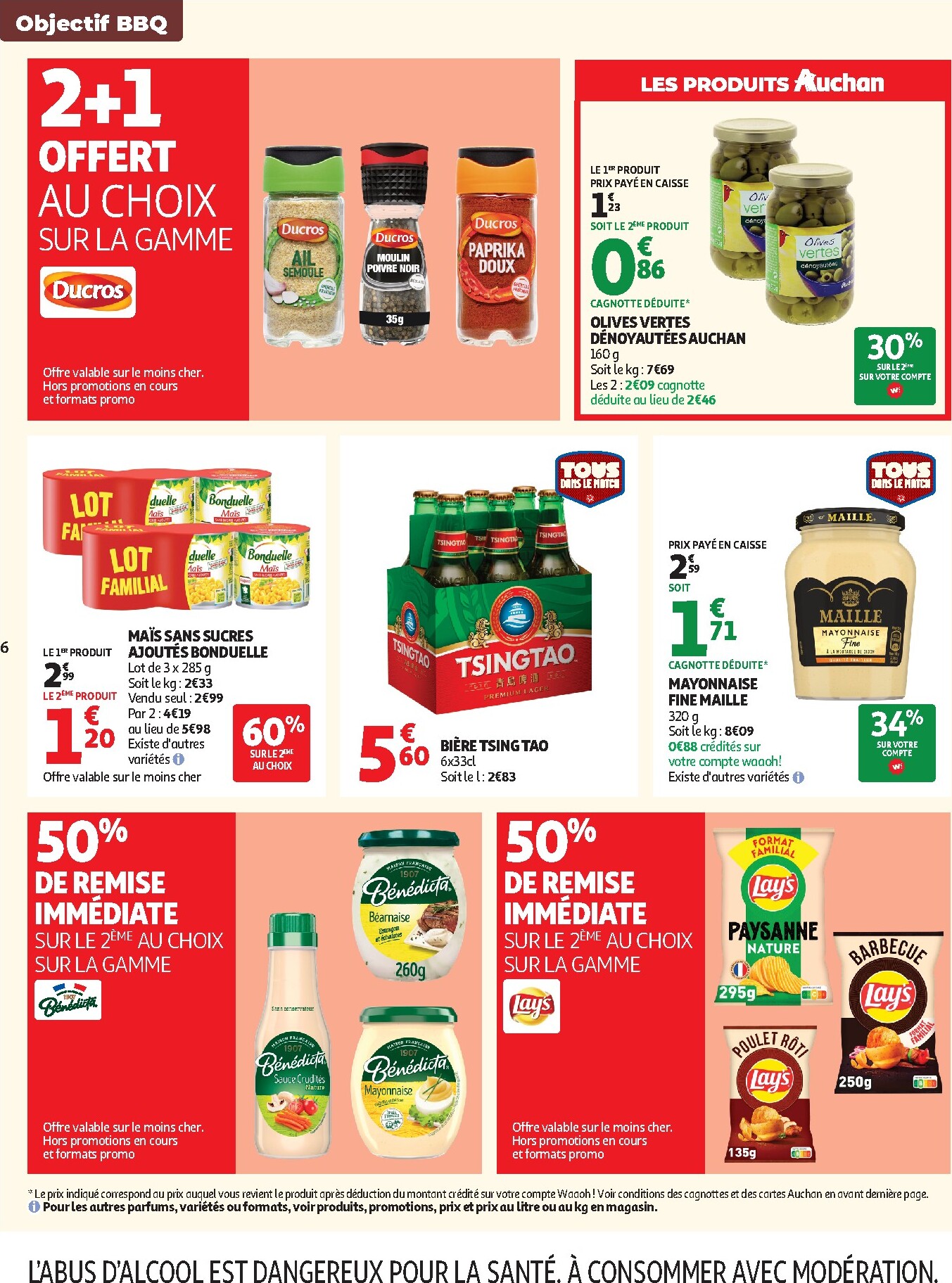 auchan - Flyer Auchan Supermarché pour la semaine prochaine du du mardi 30/06/2026 au du samedi 11/07/2026 - page: 6