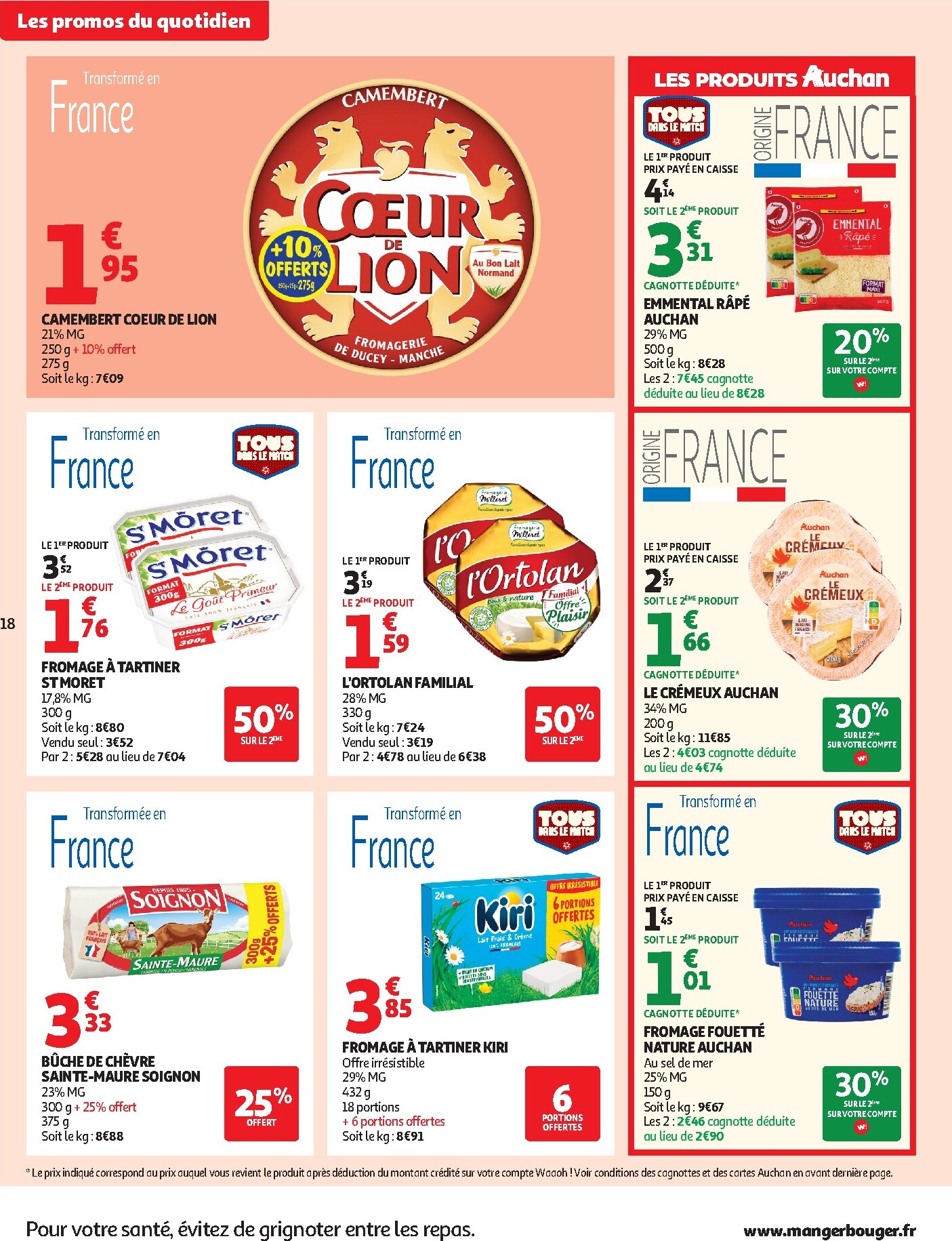 auchan - Flyer Auchan Supermarché pour la semaine prochaine du du mardi 30/06/2026 au du samedi 11/07/2026 - page: 18