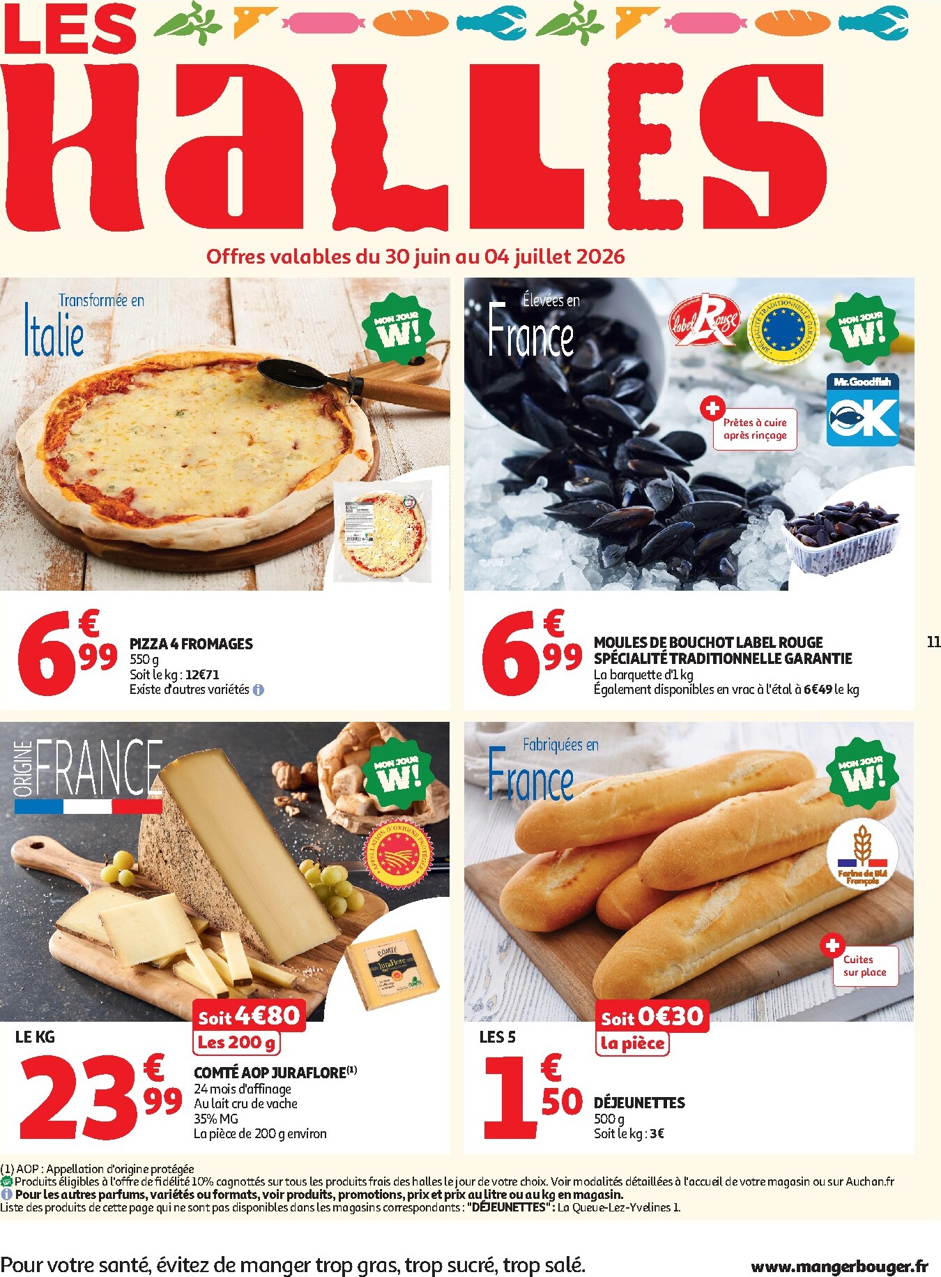 auchan - Flyer Auchan Supermarché pour la semaine prochaine du du mardi 30/06/2026 au du samedi 11/07/2026 - page: 11