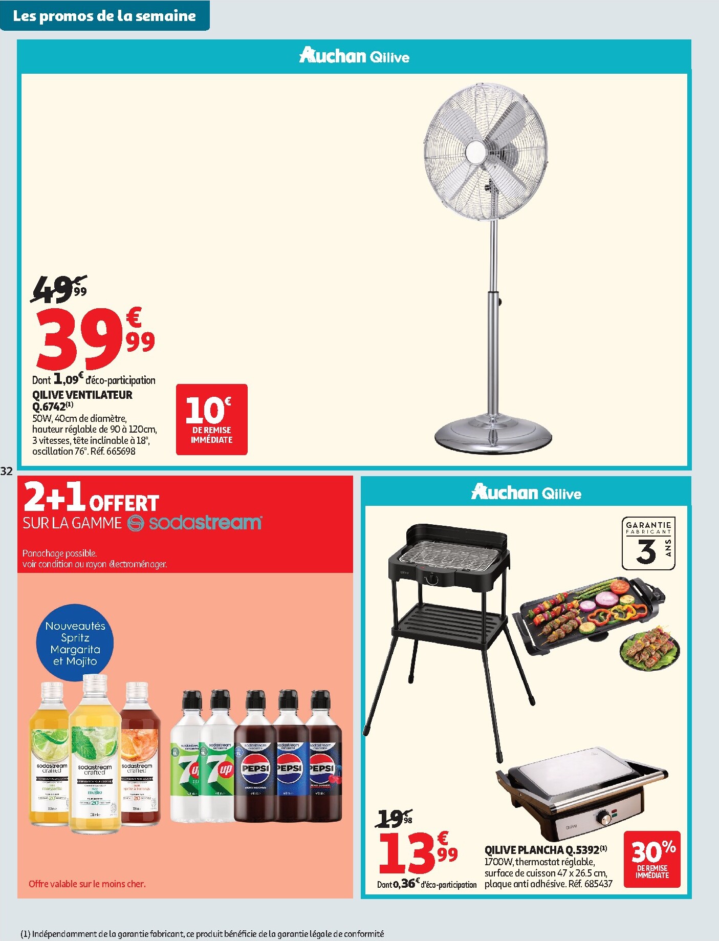 auchan - Flyer Auchan Supermarché pour la semaine prochaine du du mardi 30/06/2026 au du samedi 11/07/2026 - page: 32