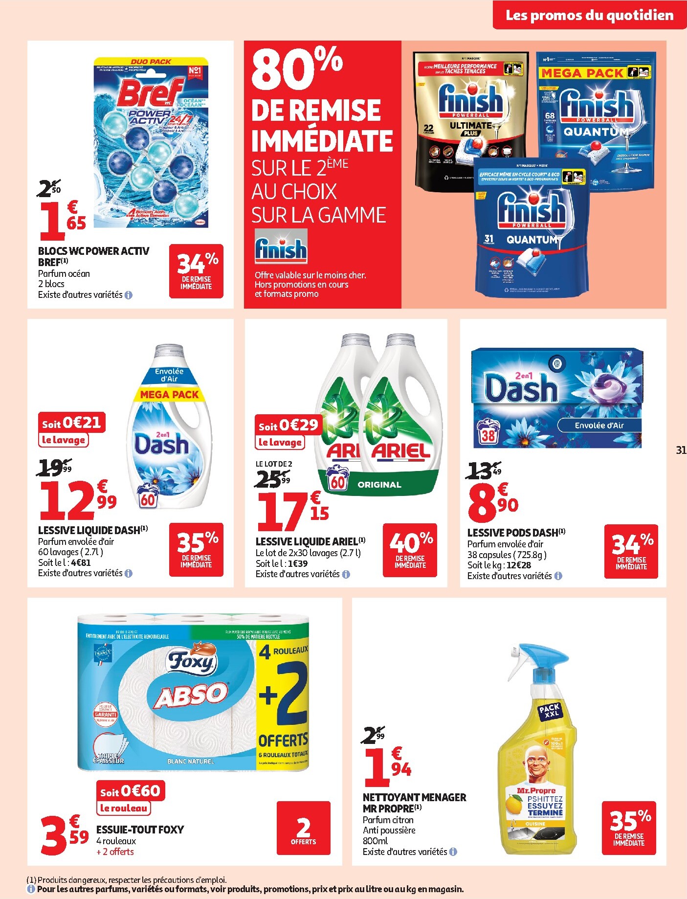 auchan - Flyer Auchan Supermarché pour la semaine prochaine du du mardi 30/06/2026 au du samedi 11/07/2026 - page: 31