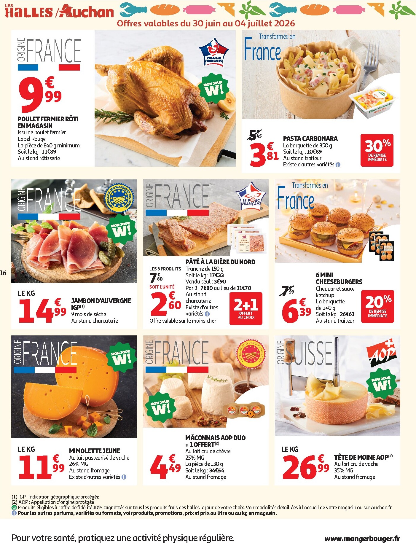 auchan - Flyer Auchan pour la semaine prochaine du du mardi 30/06/2026 au du dimanche 12/07/2026 - page: 16