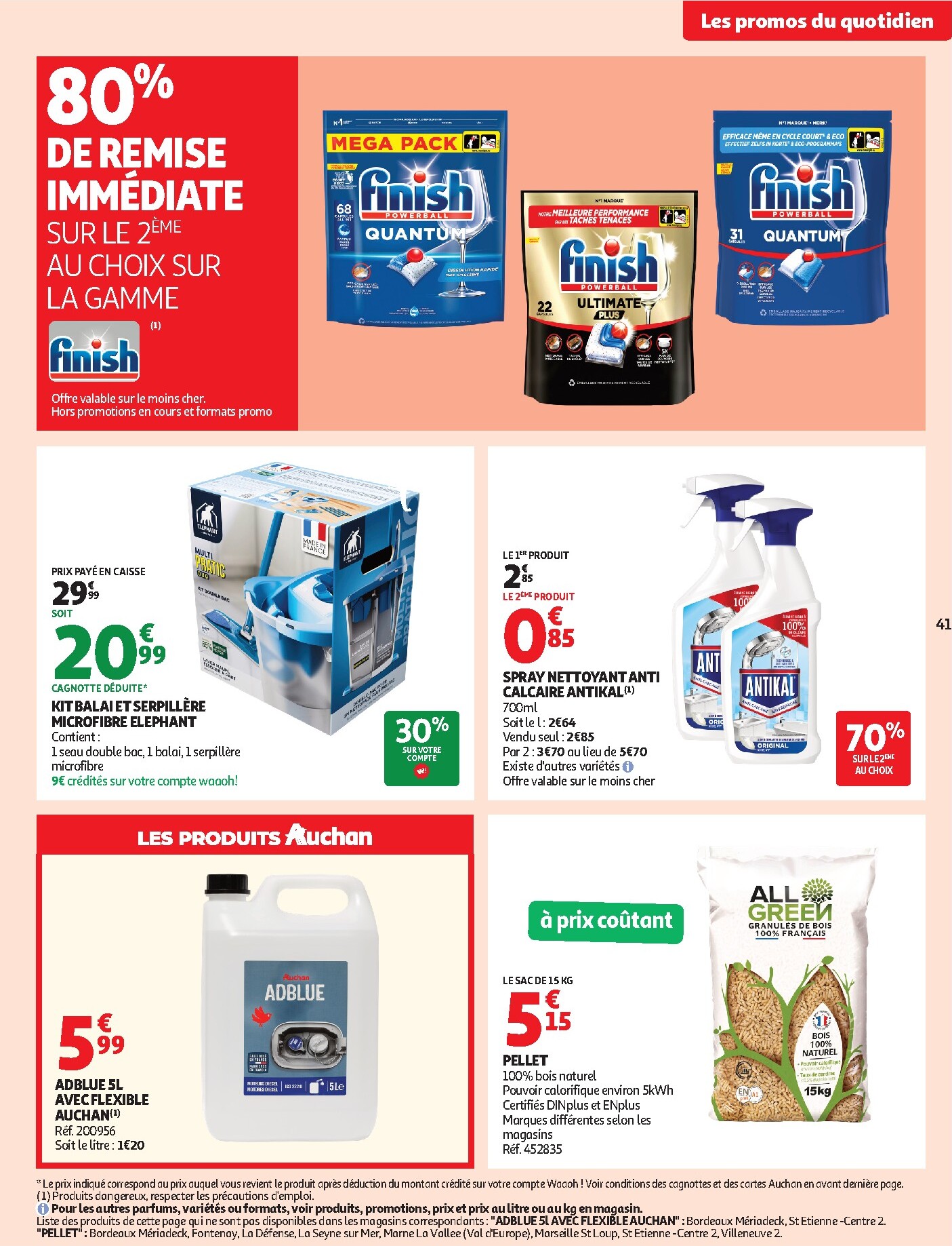 auchan - Flyer Auchan pour la semaine prochaine du du mardi 30/06/2026 au du dimanche 12/07/2026 - page: 41