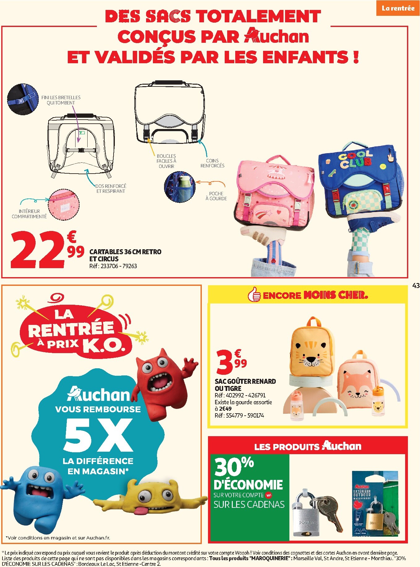auchan - Flyer Auchan pour la semaine prochaine du du mardi 30/06/2026 au du dimanche 12/07/2026 - page: 43