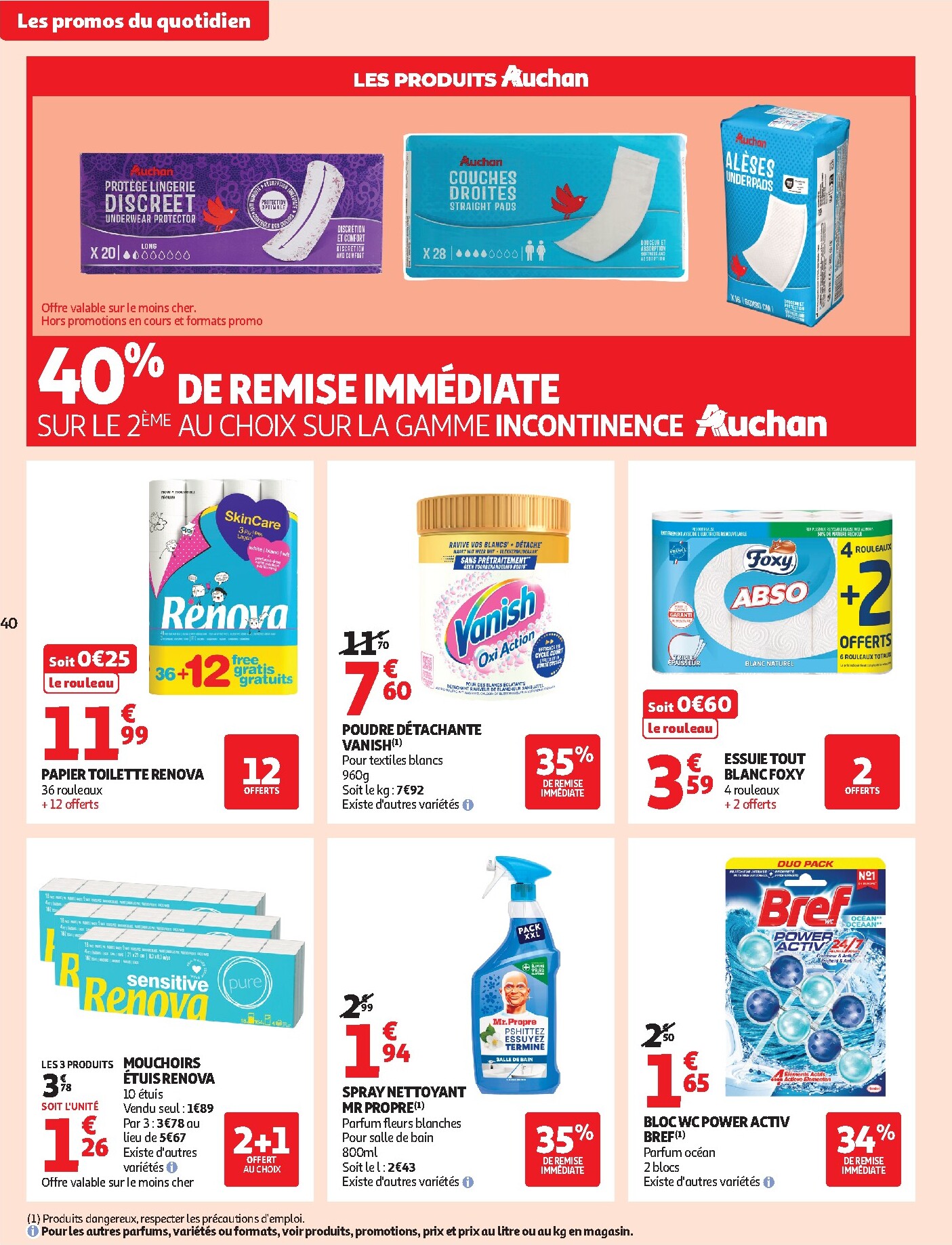 auchan - Flyer Auchan pour la semaine prochaine du du mardi 30/06/2026 au du dimanche 12/07/2026 - page: 40