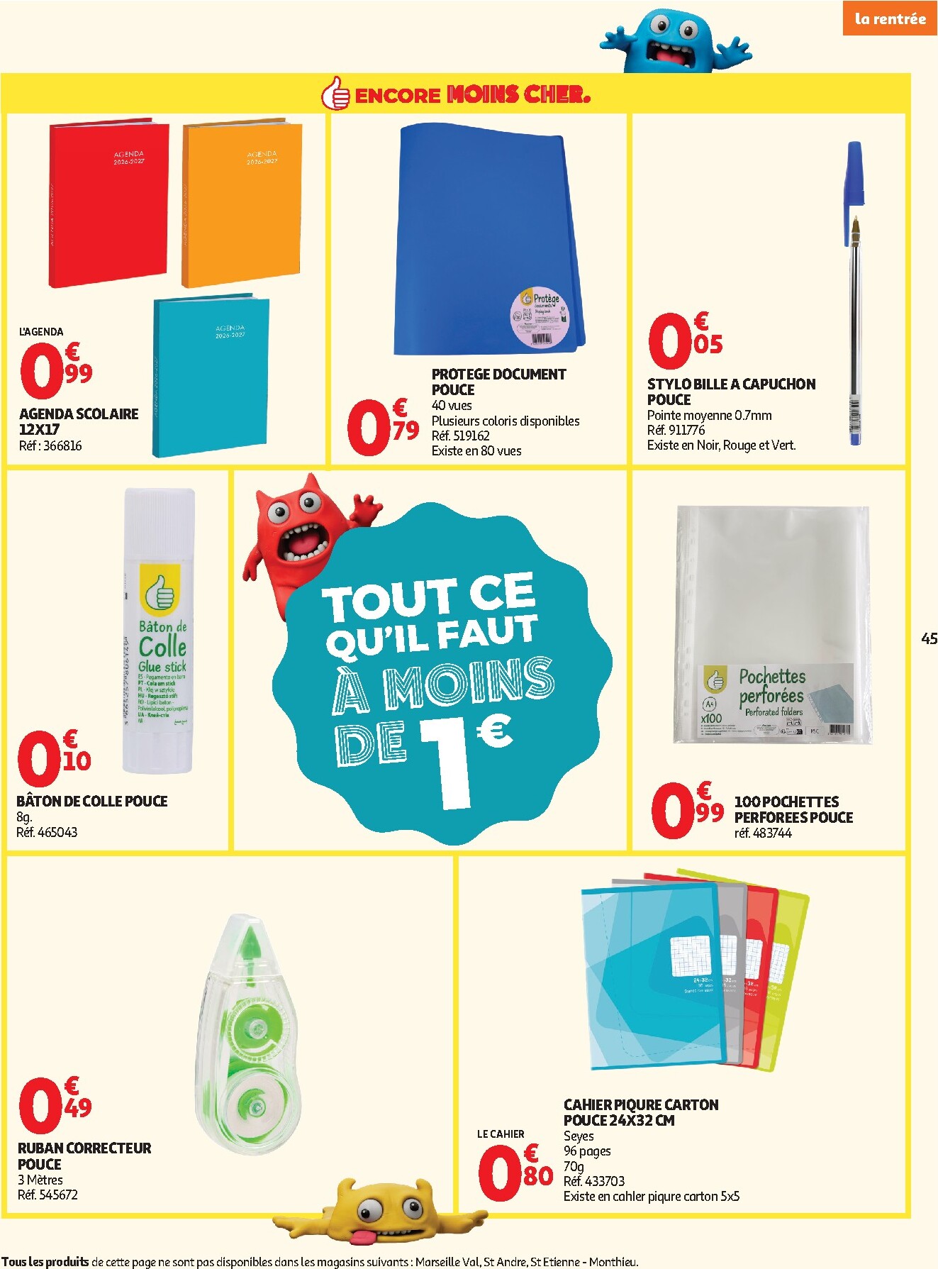 auchan - Flyer Auchan pour la semaine prochaine du du mardi 30/06/2026 au du dimanche 12/07/2026 - page: 45