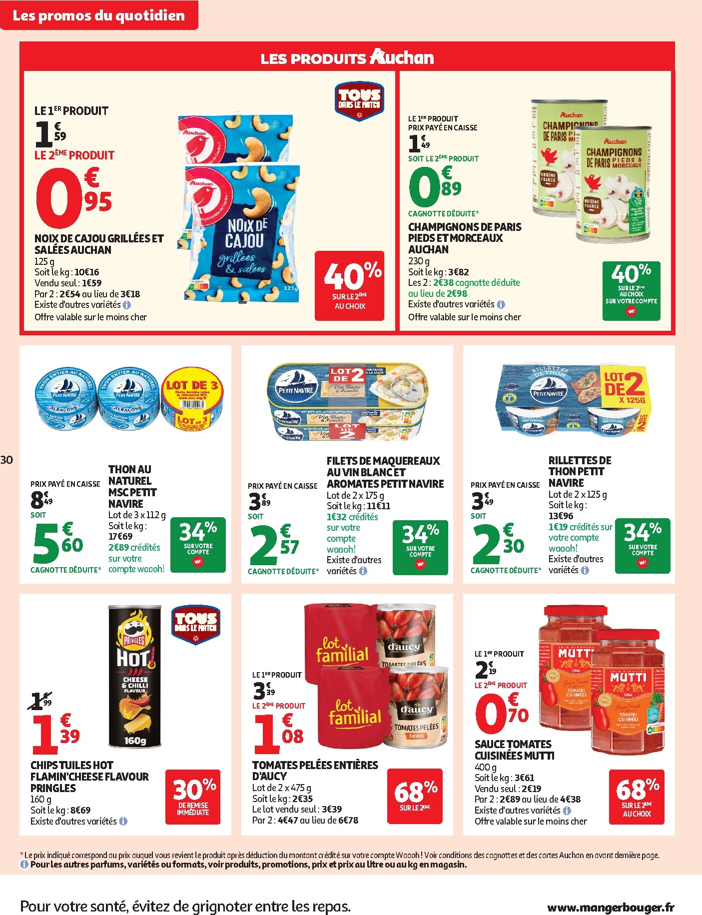 auchan - Flyer Auchan pour la semaine prochaine du du mardi 30/06/2026 au du dimanche 12/07/2026 - page: 30
