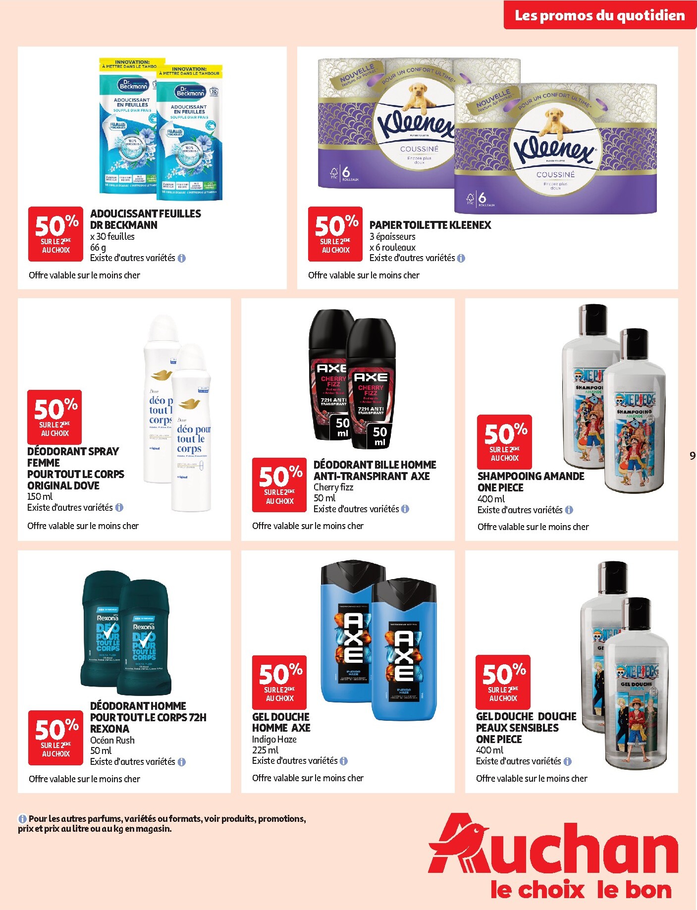 auchan - Flyer Auchan - Les promos du moment pour la semaine prochaine du du mardi 30/06/2026 au du dimanche 12/07/2026 - page: 9