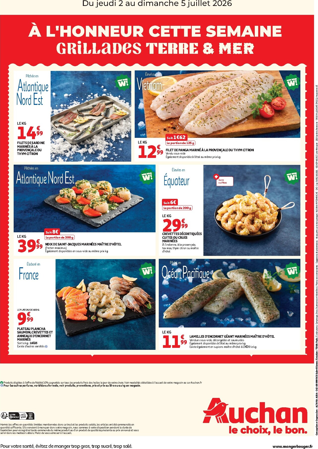 auchan - Current Auchan - À l'honneur cette semaine ! - Hypermarché leaflet valid from de jeudi 02/07/2026 to du dimanche 05/07/2026 - page: 3
