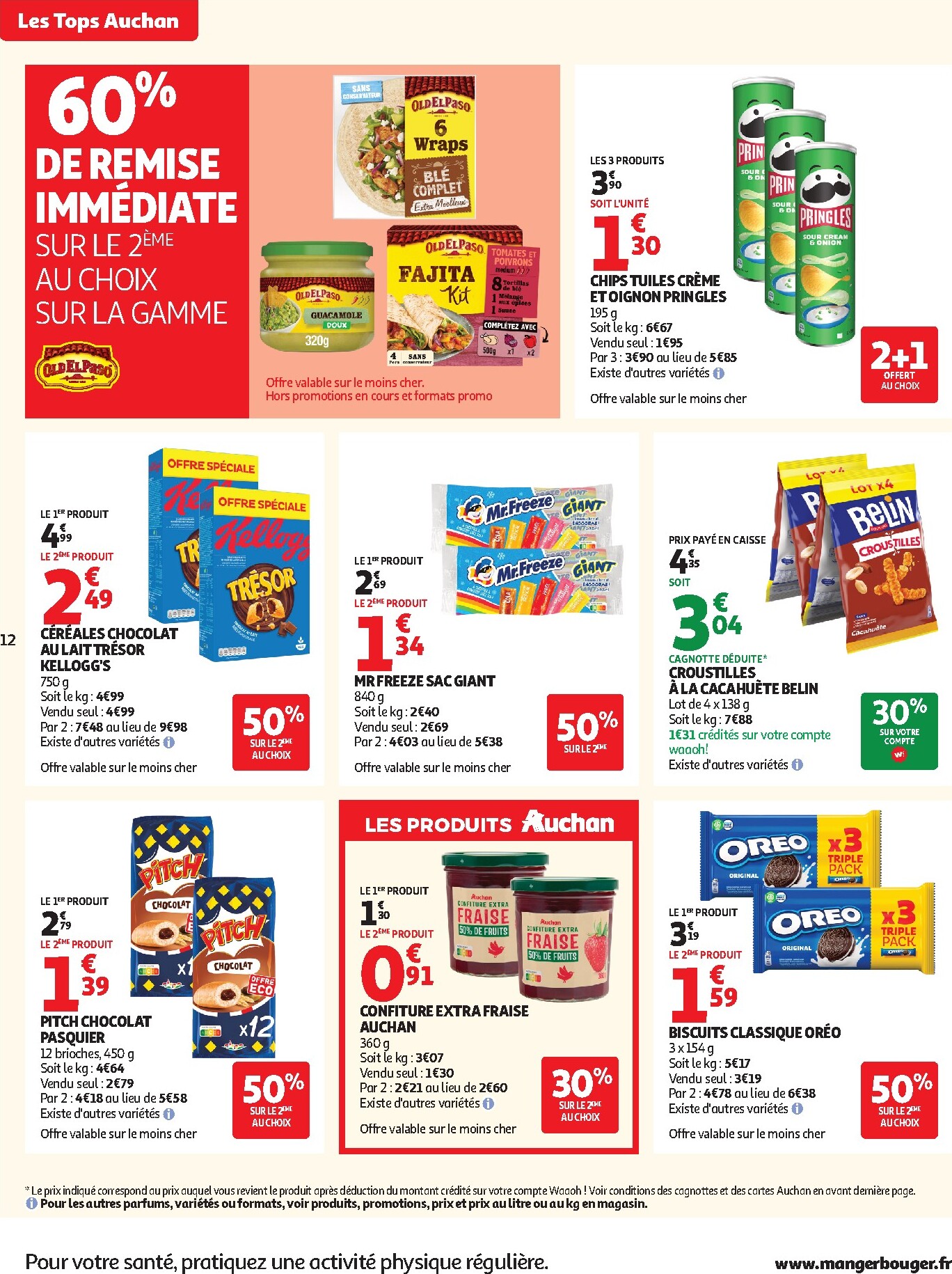 auchan - Flyer Auchan - Tops, Halles supers - Supermarché pour la semaine prochaine du du mardi 07/07/2026 au du samedi 11/07/2026 - page: 12