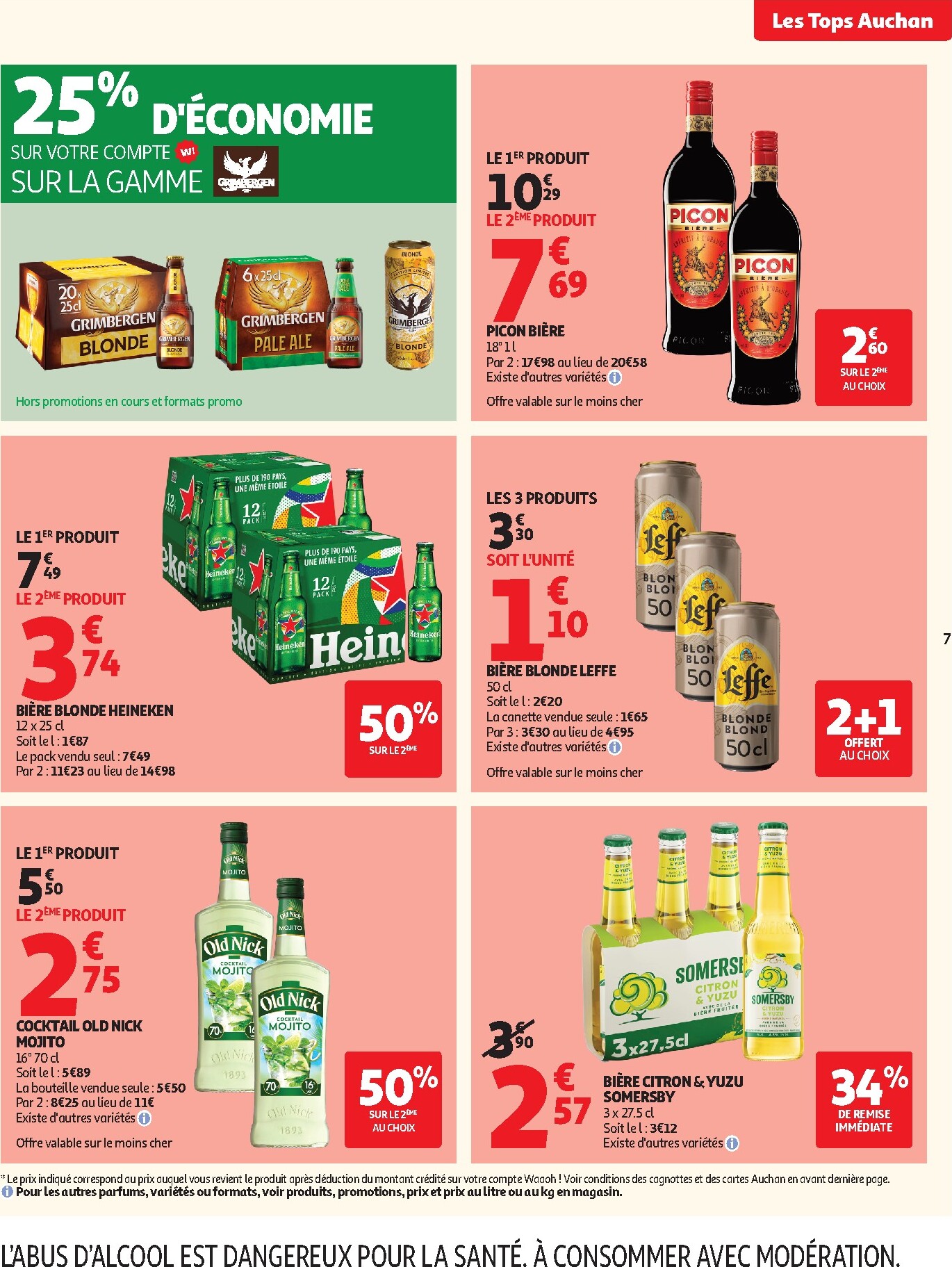 auchan - Flyer Auchan - Tops, Halles hypers - Hypermarché pour la semaine prochaine du du mardi 07/07/2026 au du dimanche 19/07/2026 - page: 7