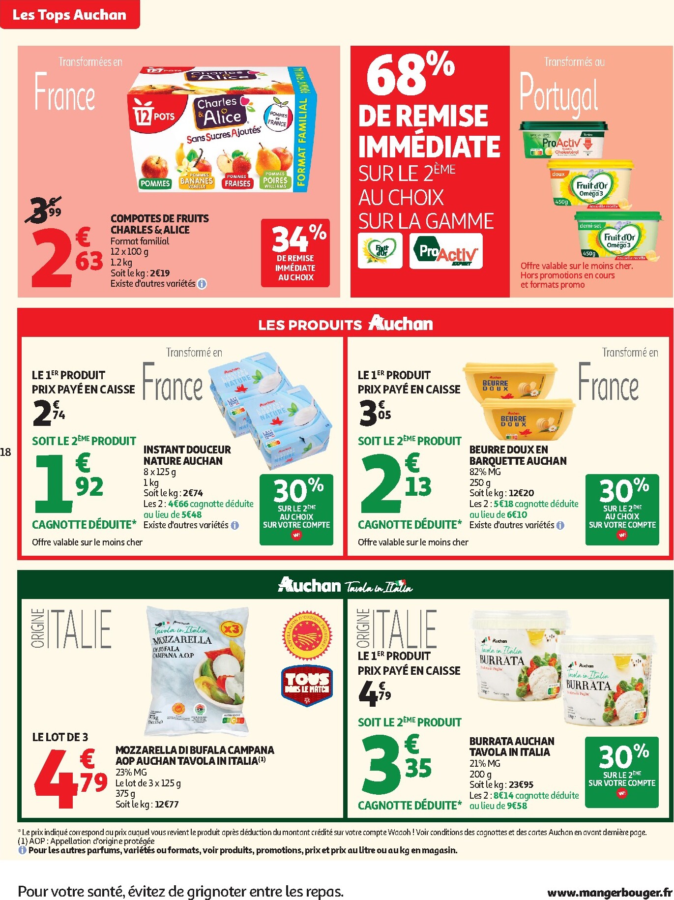 auchan - Flyer Auchan - Tops, Halles hypers - Hypermarché pour la semaine prochaine du du mardi 07/07/2026 au du dimanche 19/07/2026 - page: 18