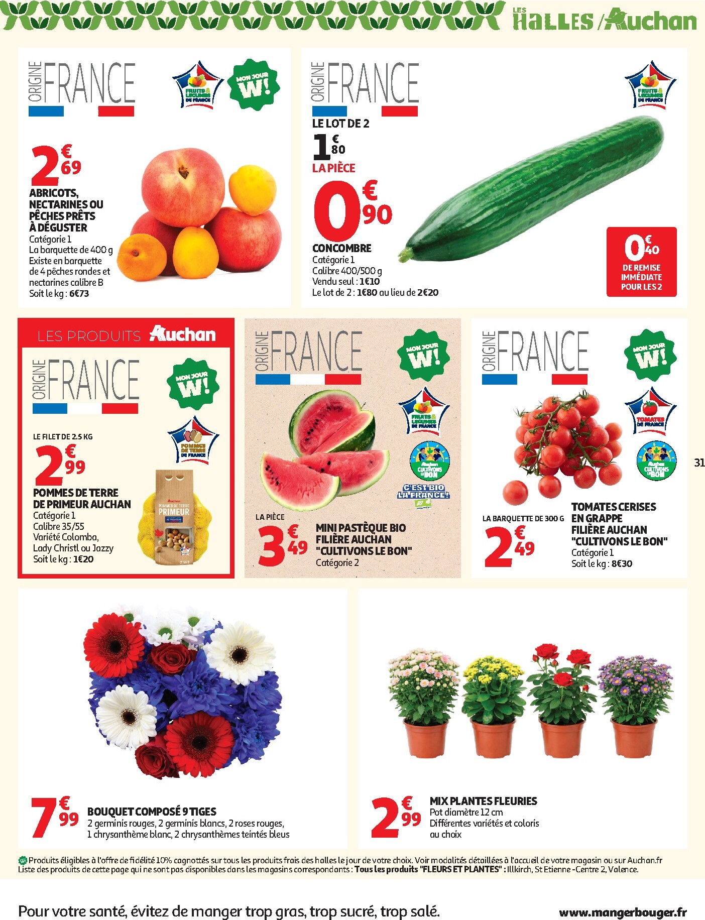 auchan - Flyer Auchan - Tops, Halles hypers - Hypermarché pour la semaine prochaine du du mardi 07/07/2026 au du dimanche 19/07/2026 - page: 31