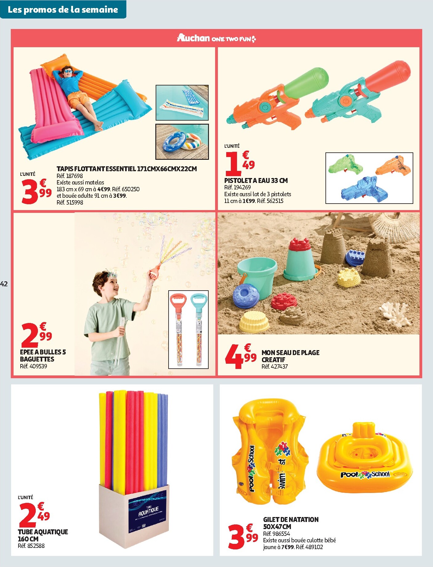 auchan - Flyer Auchan - Tops, Halles hypers - Hypermarché pour la semaine prochaine du du mardi 07/07/2026 au du dimanche 19/07/2026 - page: 42