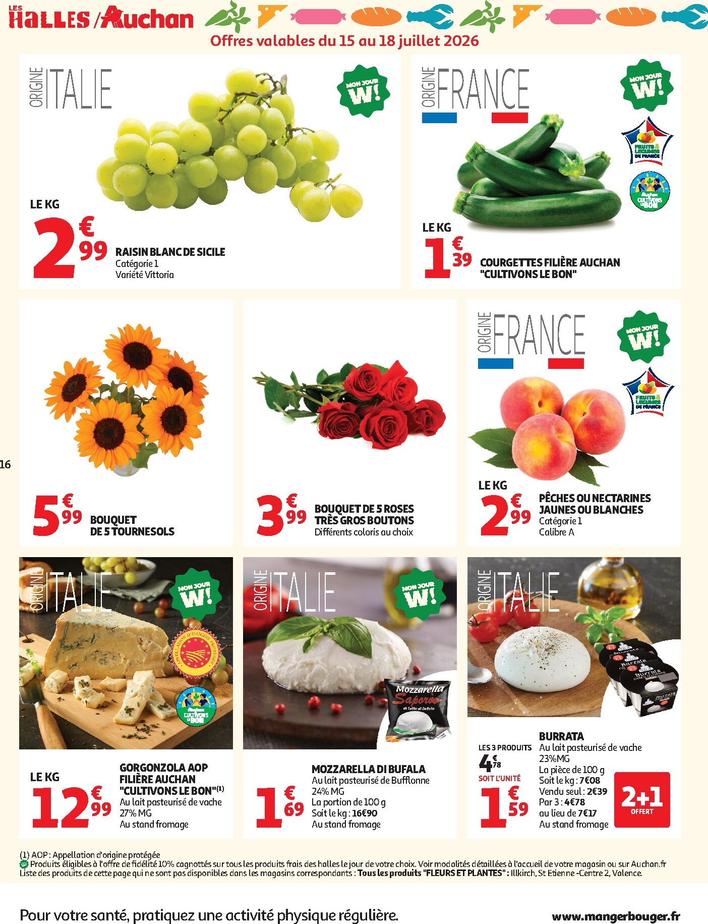 auchan - Prospectus Auchan - Petit déj, goûter hypers valide du du mercredi 15/07/2026 au du dimanche 26/07/2026 - page: 16