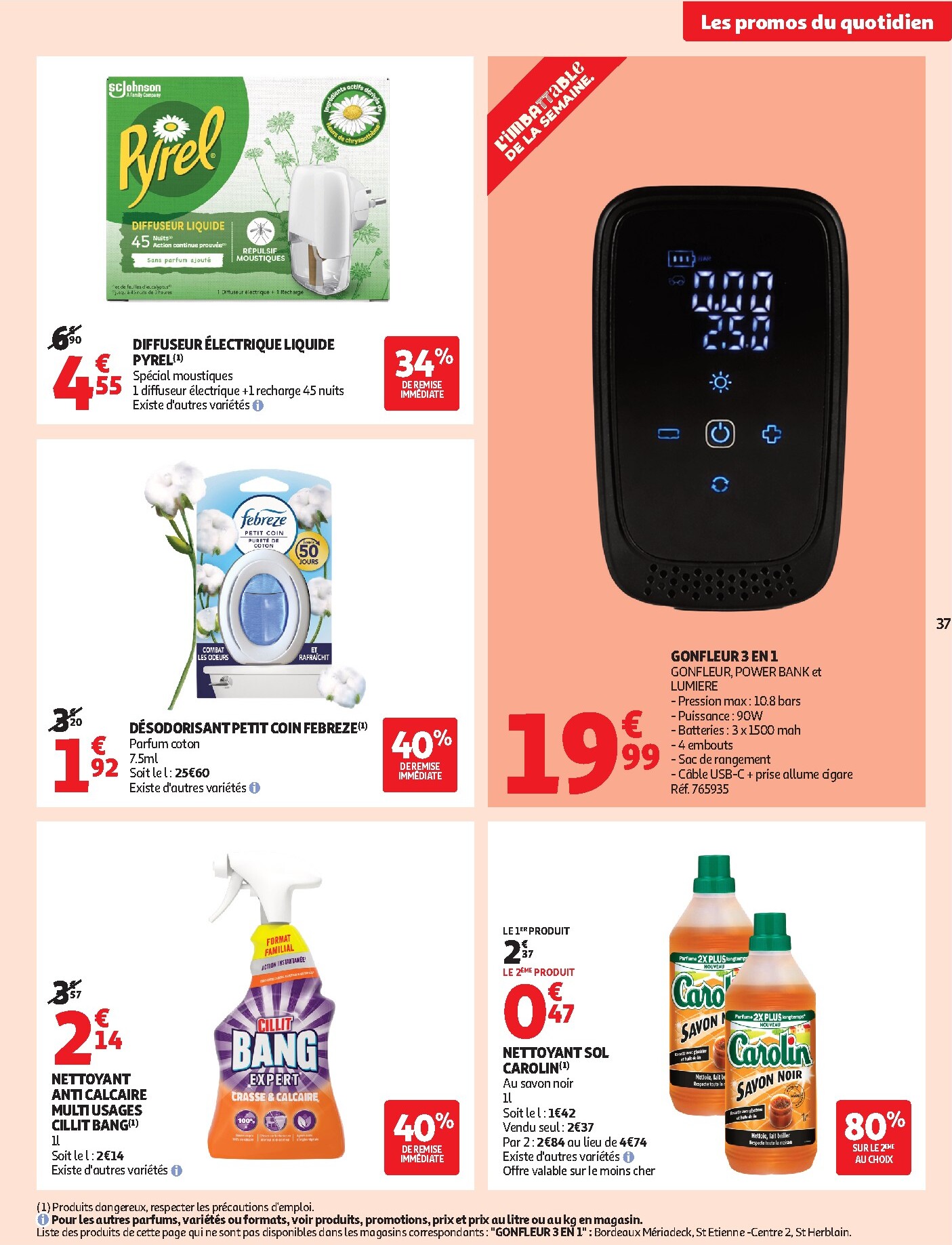 auchan - Prospectus Auchan - Petit déj, goûter hypers valide du du mercredi 15/07/2026 au du dimanche 26/07/2026 - page: 37