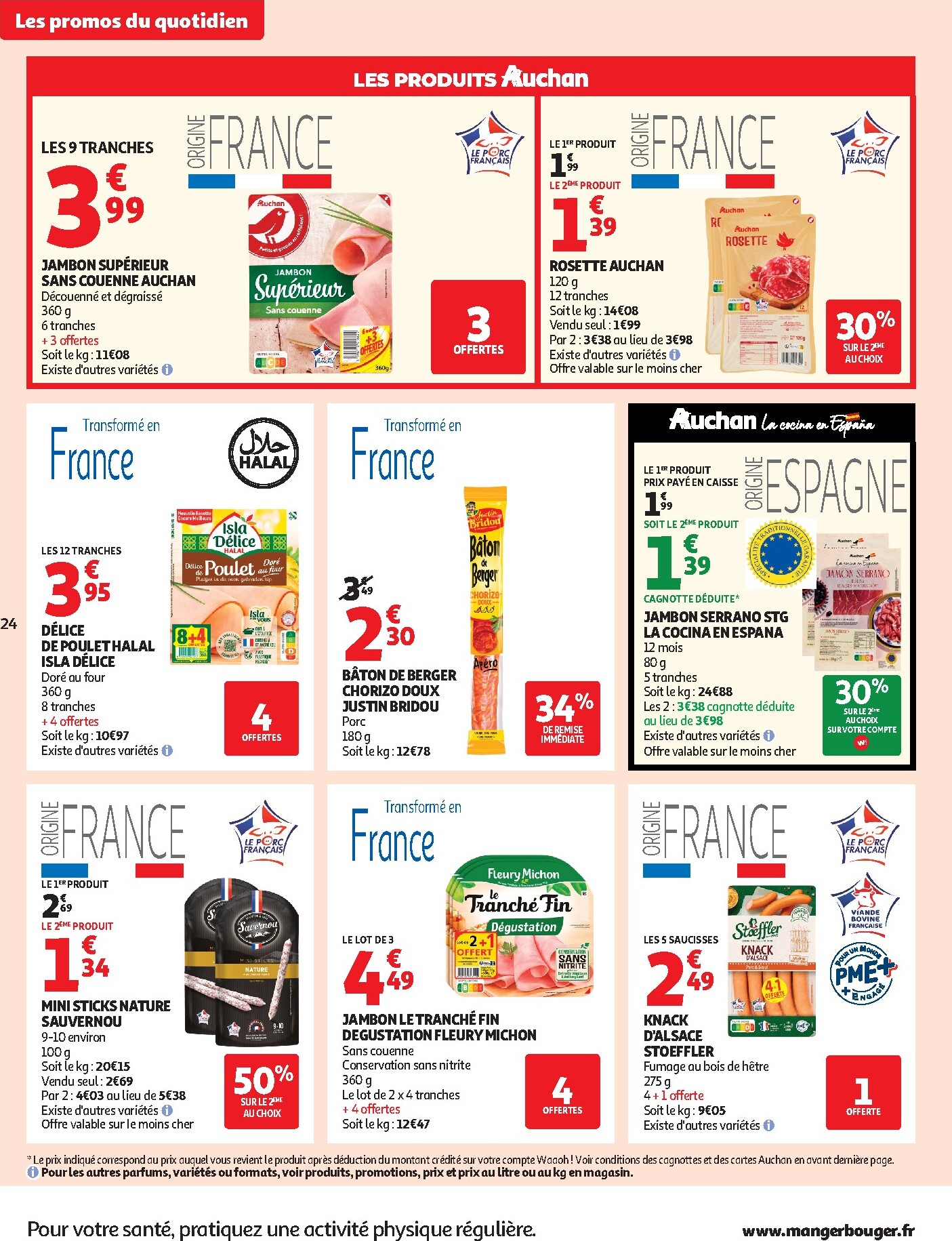 auchan - Prospectus Auchan - Petit déj, goûter hypers valide du du mercredi 15/07/2026 au du dimanche 26/07/2026 - page: 24