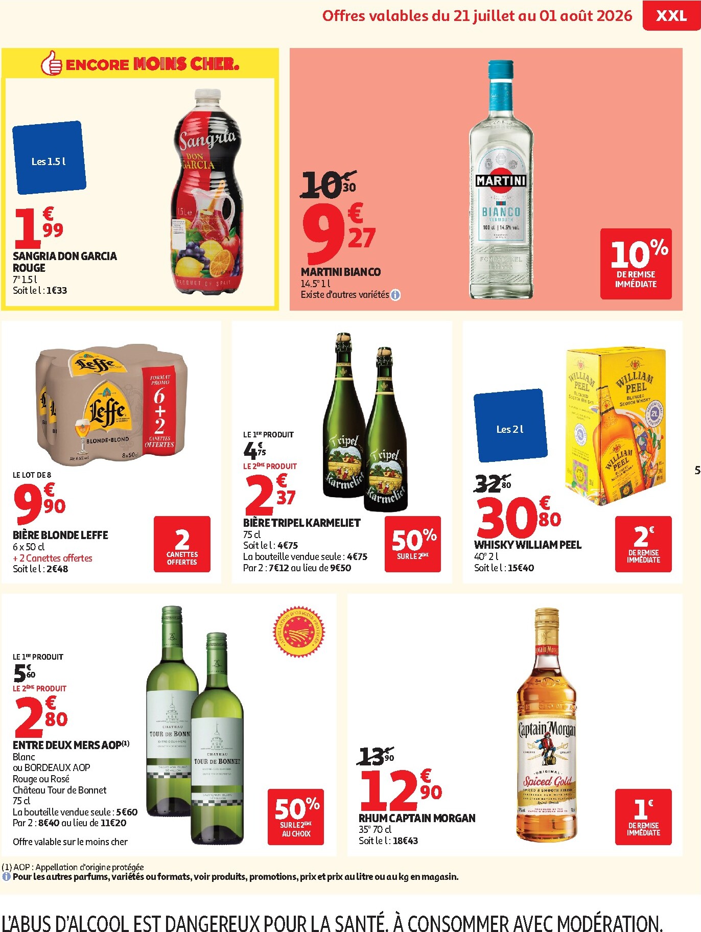 auchan - Flyer Auchan - Supermarché pour la semaine prochaine du du mardi 21/07/2026 au du samedi 25/07/2026 - page: 5