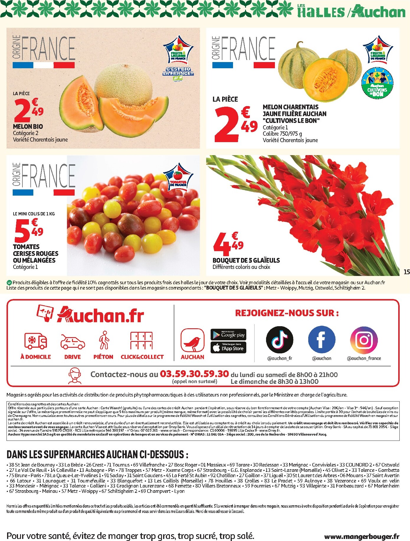 auchan - Flyer Auchan - Supermarché pour la semaine prochaine du du mardi 21/07/2026 au du samedi 25/07/2026 - page: 15