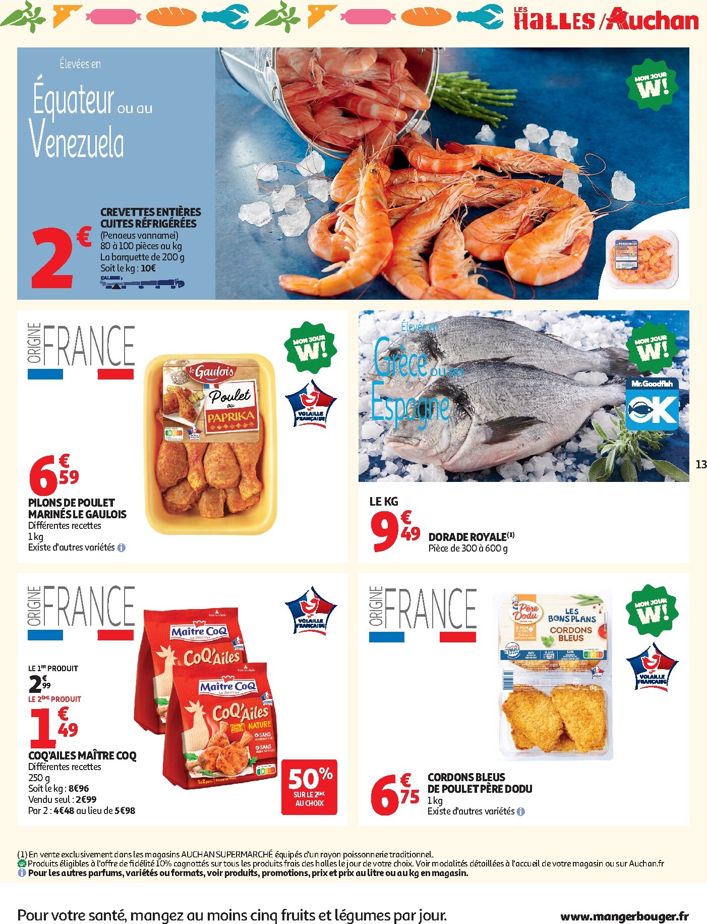 auchan - Flyer Auchan - Supermarché pour la semaine prochaine du du mardi 21/07/2026 au du samedi 25/07/2026 - page: 13