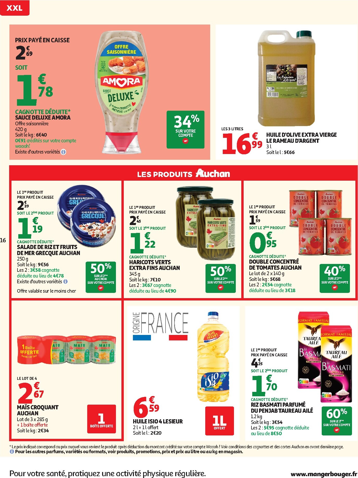 auchan - Flyer Auchan pour la semaine prochaine du du mardi 21/07/2026 au du dimanche 02/08/2026 - page: 16