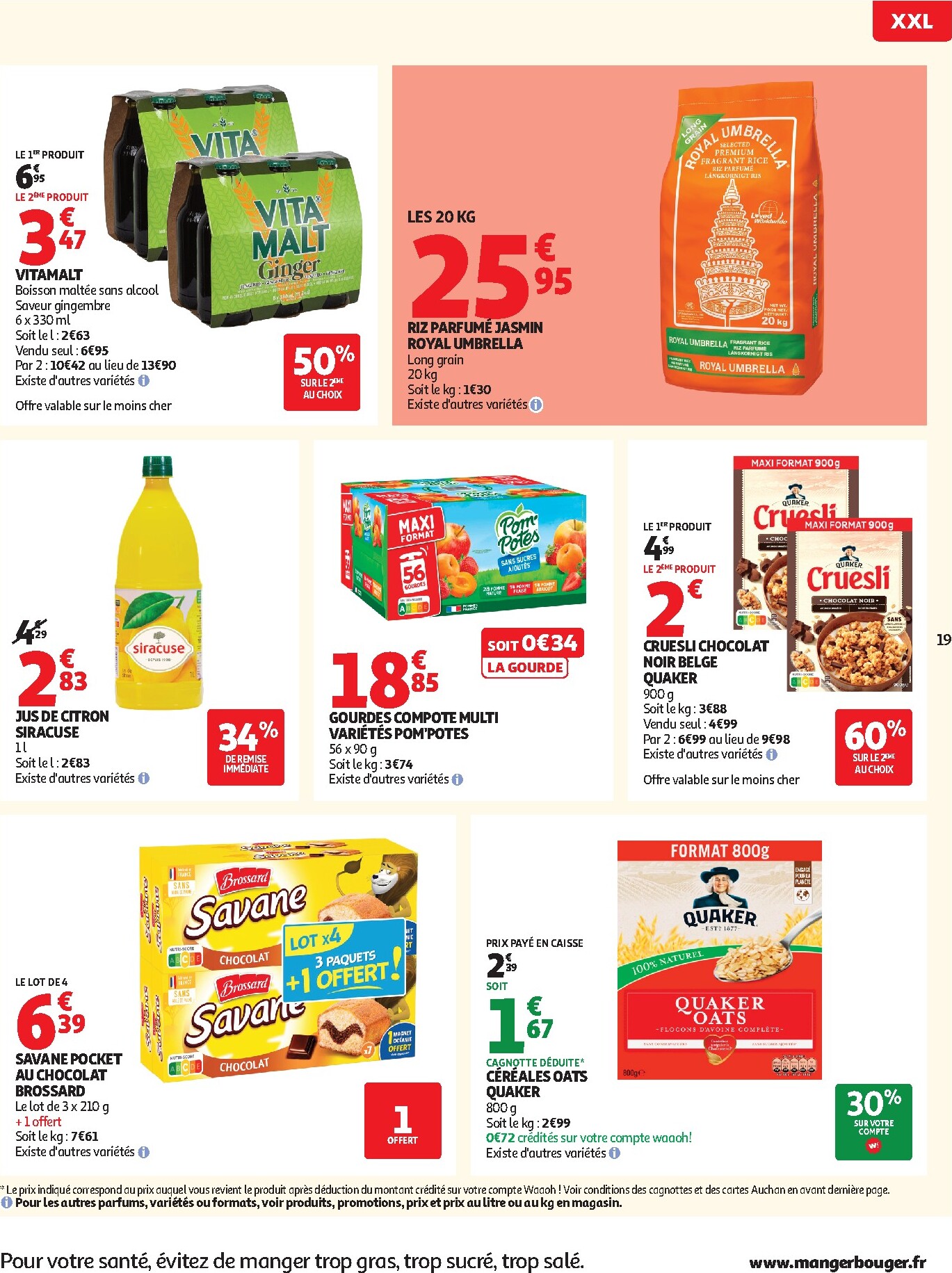 auchan - Flyer Auchan pour la semaine prochaine du du mardi 21/07/2026 au du dimanche 02/08/2026 - page: 19