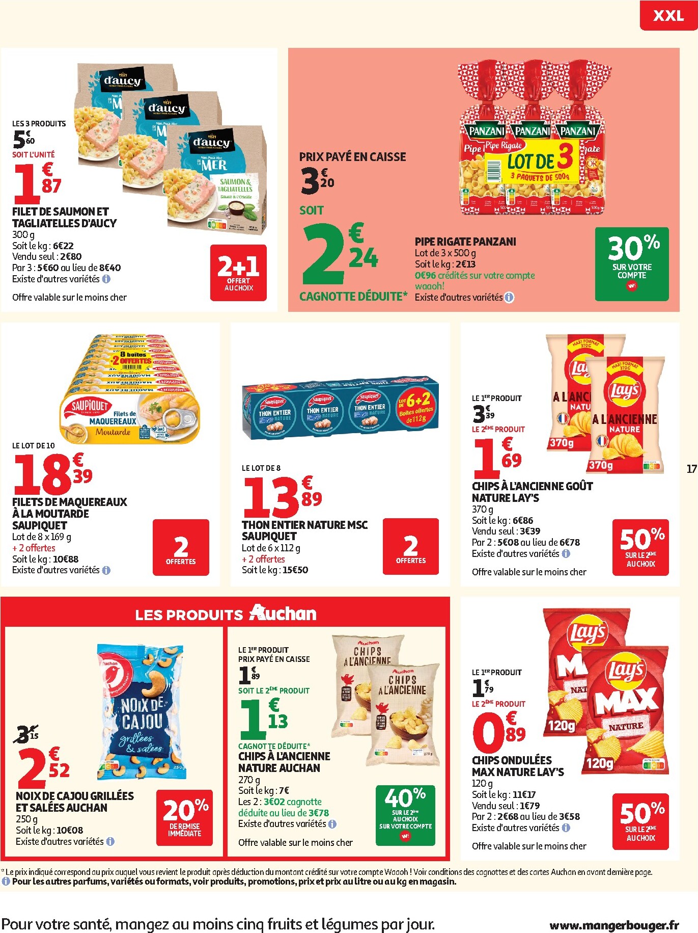 auchan - Flyer Auchan pour la semaine prochaine du du mardi 21/07/2026 au du dimanche 02/08/2026 - page: 17