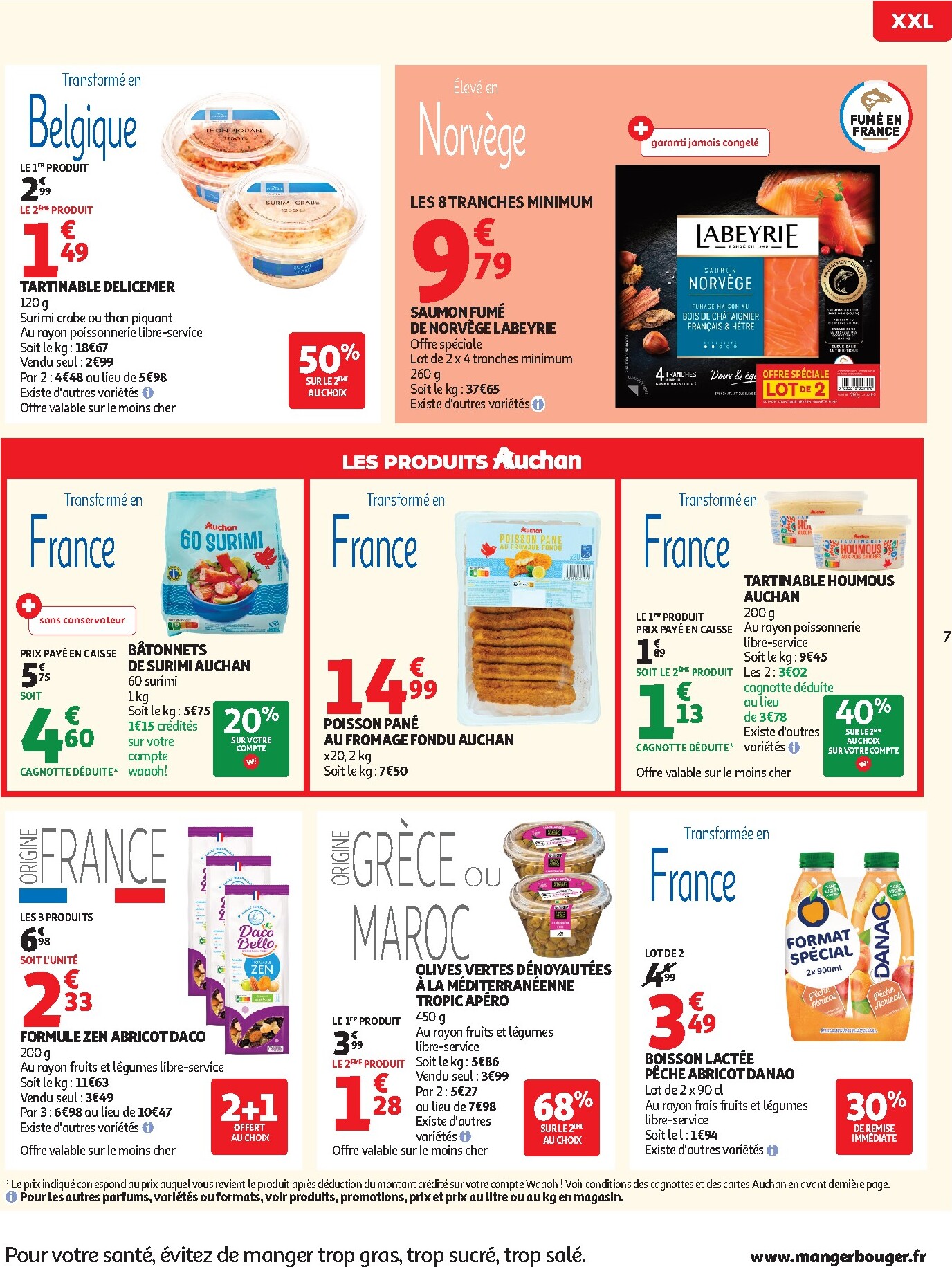 auchan - Flyer Auchan pour la semaine prochaine du du mardi 21/07/2026 au du dimanche 02/08/2026 - page: 7