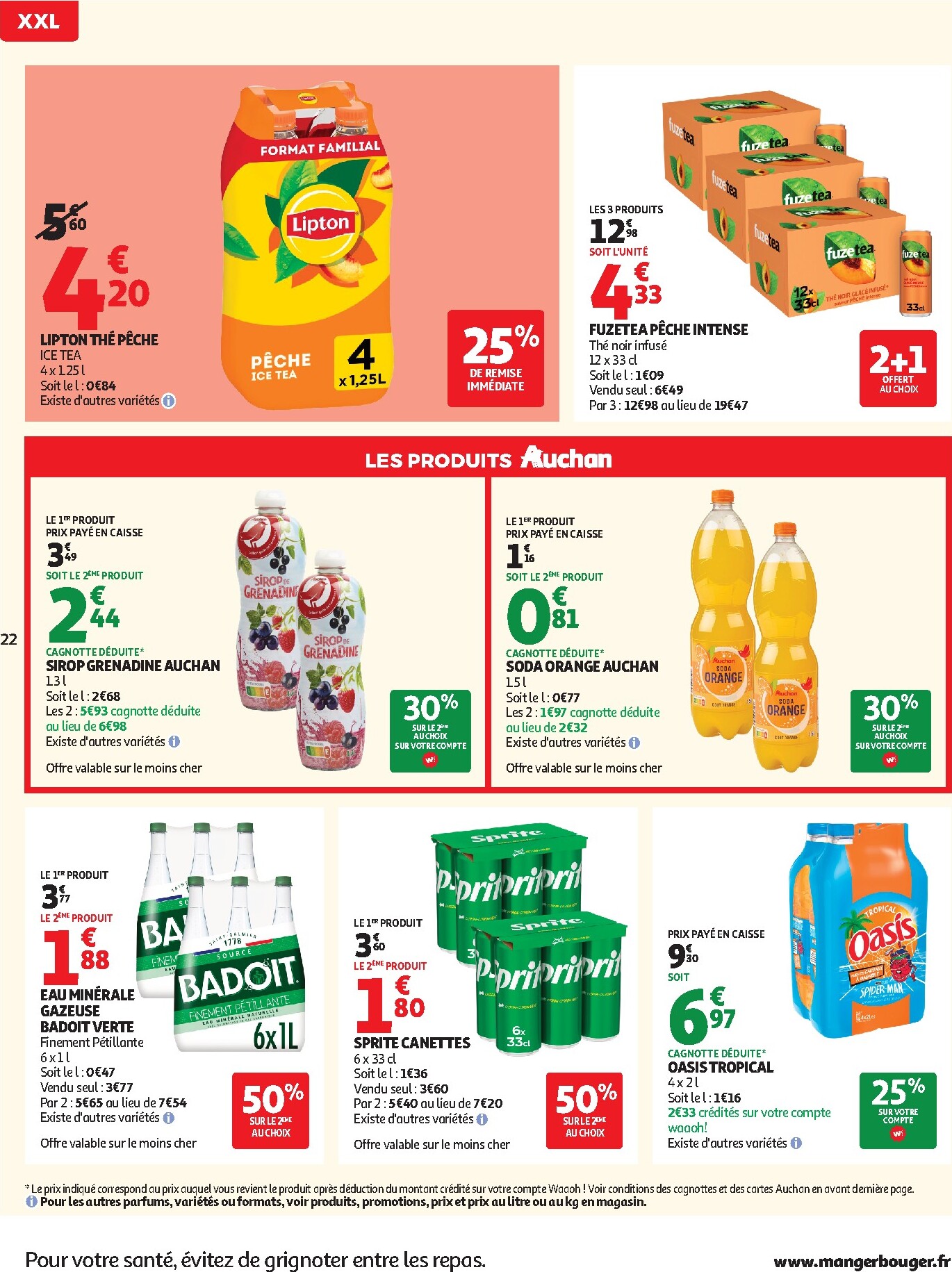auchan - Flyer Auchan pour la semaine prochaine du du mardi 21/07/2026 au du dimanche 02/08/2026 - page: 22