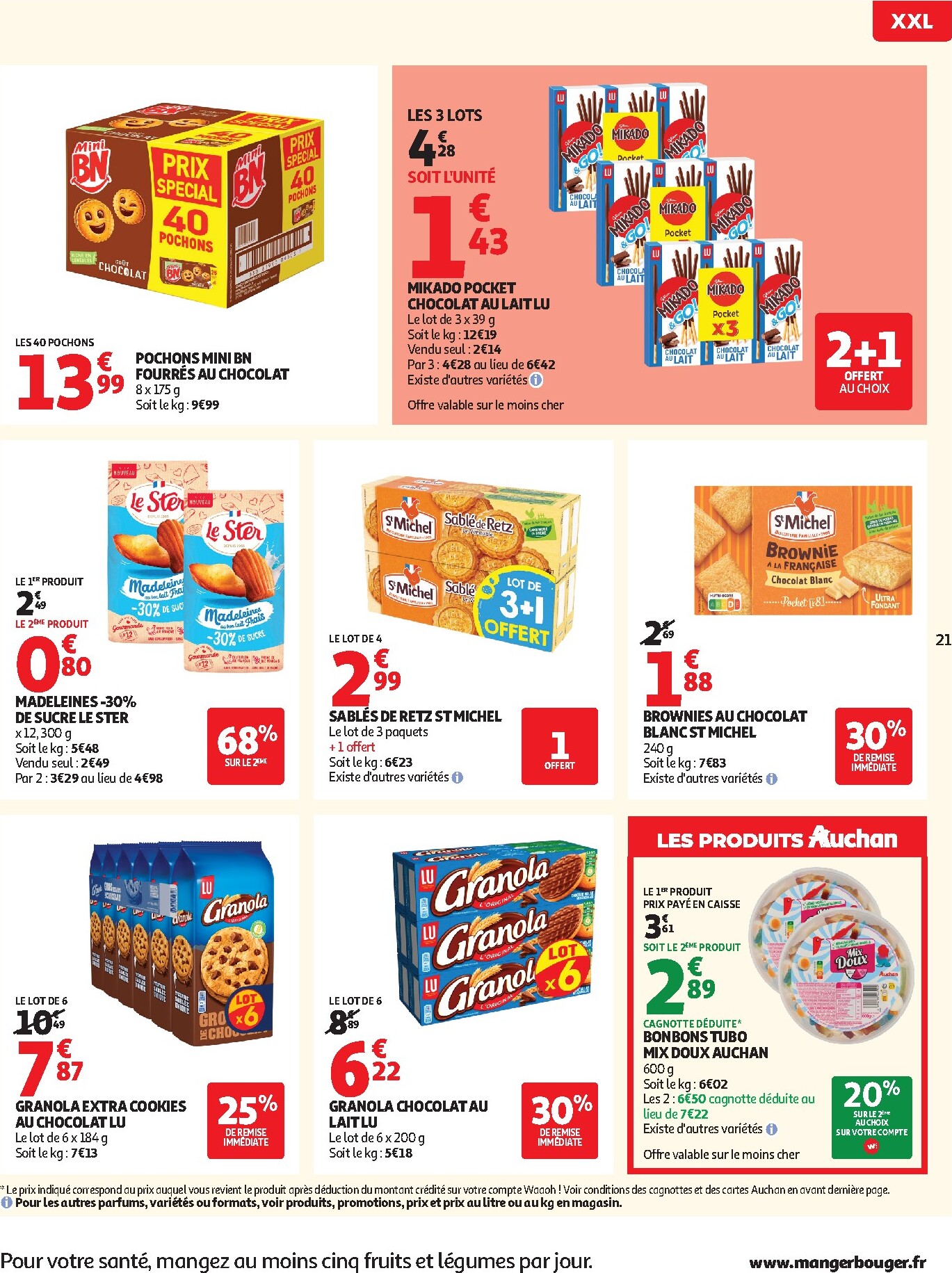 auchan - Flyer Auchan pour la semaine prochaine du du mardi 21/07/2026 au du dimanche 02/08/2026 - page: 21