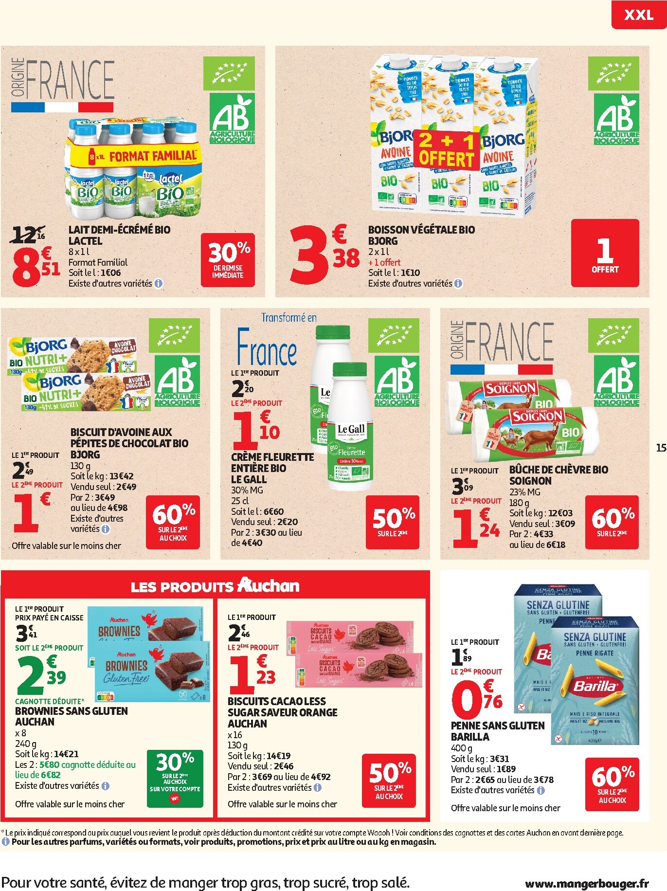 auchan - Flyer Auchan pour la semaine prochaine du du mardi 21/07/2026 au du dimanche 02/08/2026 - page: 15