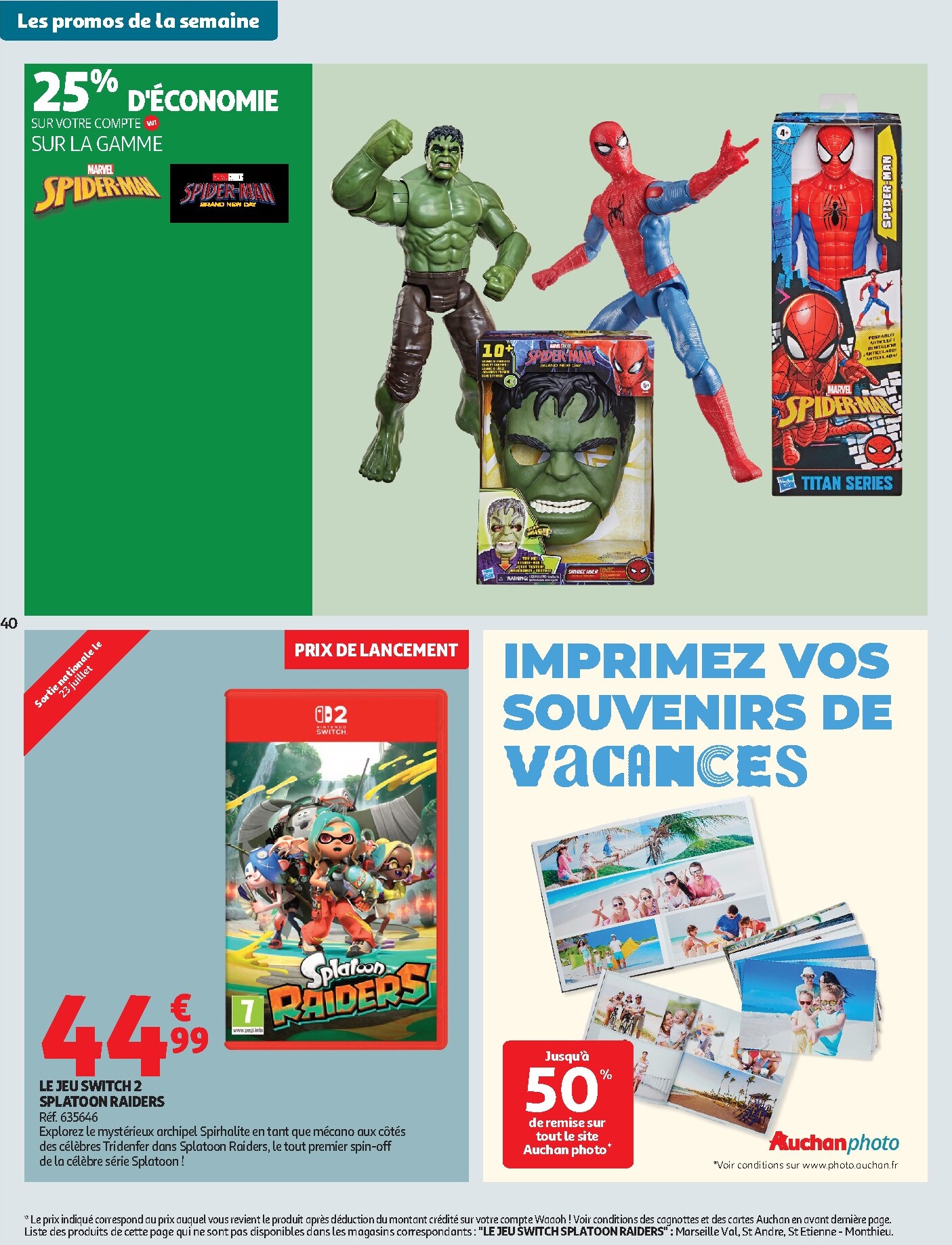 auchan - Flyer Auchan pour la semaine prochaine du du mardi 21/07/2026 au du dimanche 02/08/2026 - page: 40