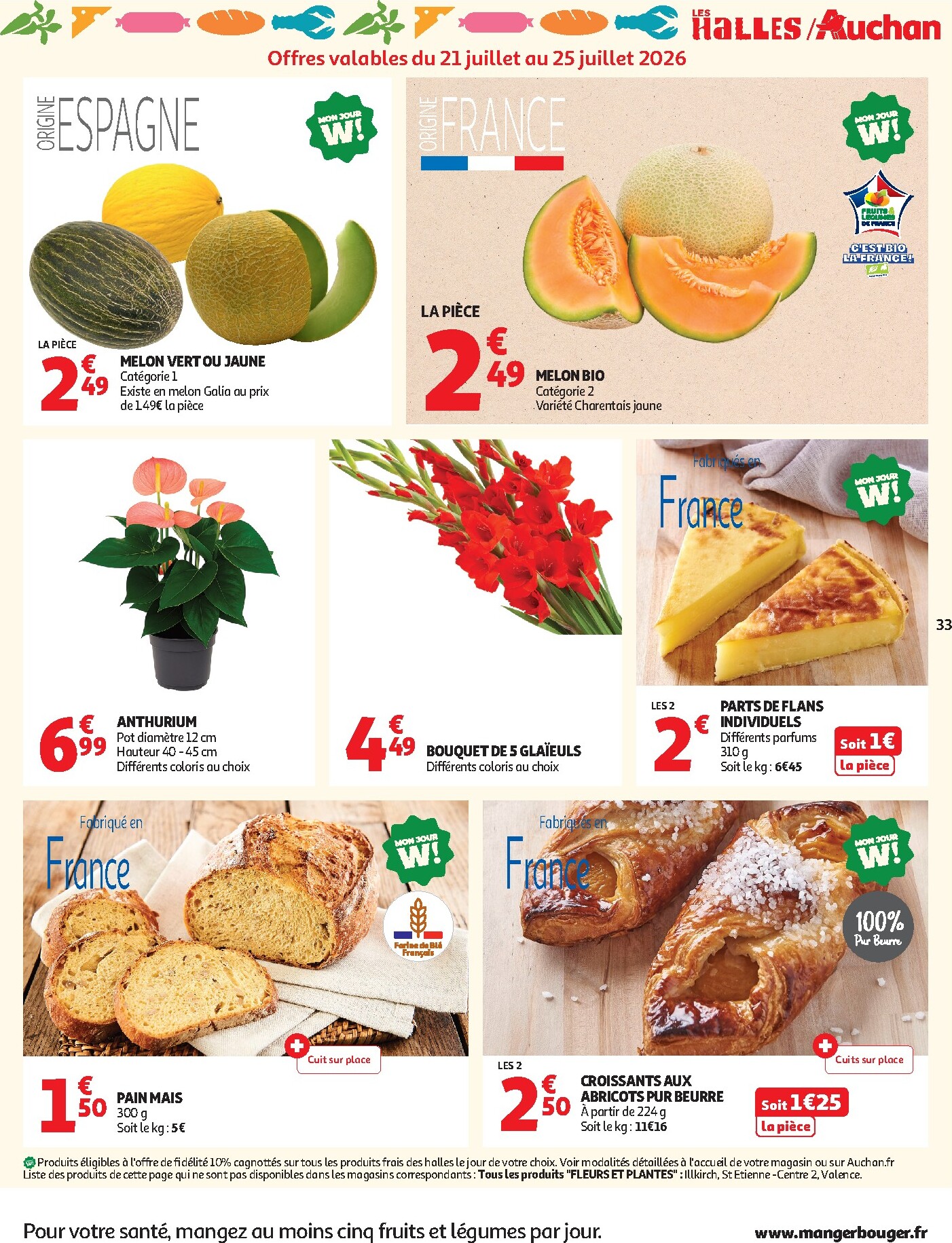 auchan - Flyer Auchan pour la semaine prochaine du du mardi 21/07/2026 au du dimanche 02/08/2026 - page: 33
