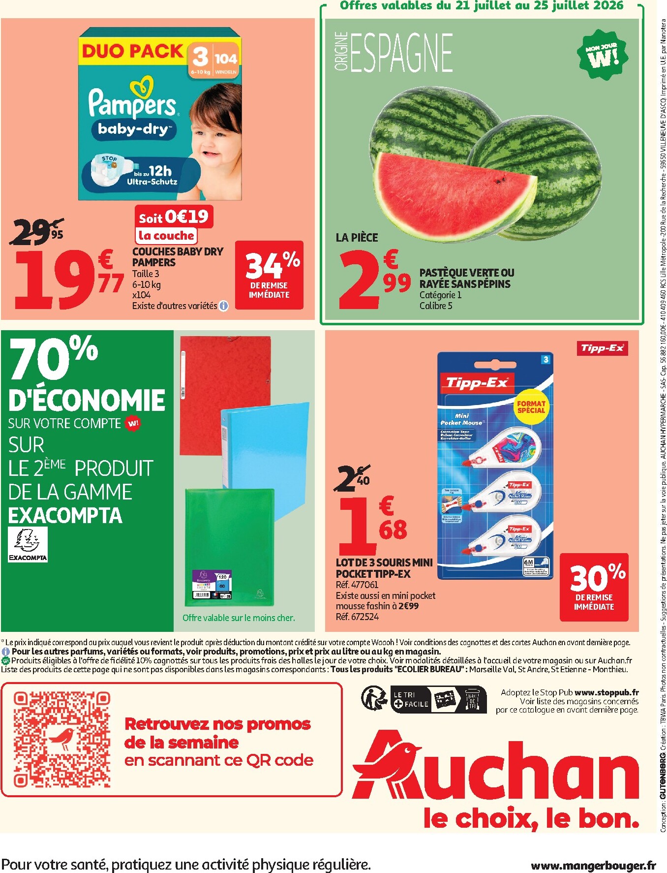 auchan - Flyer Auchan pour la semaine prochaine du du mardi 21/07/2026 au du dimanche 02/08/2026 - page: 48
