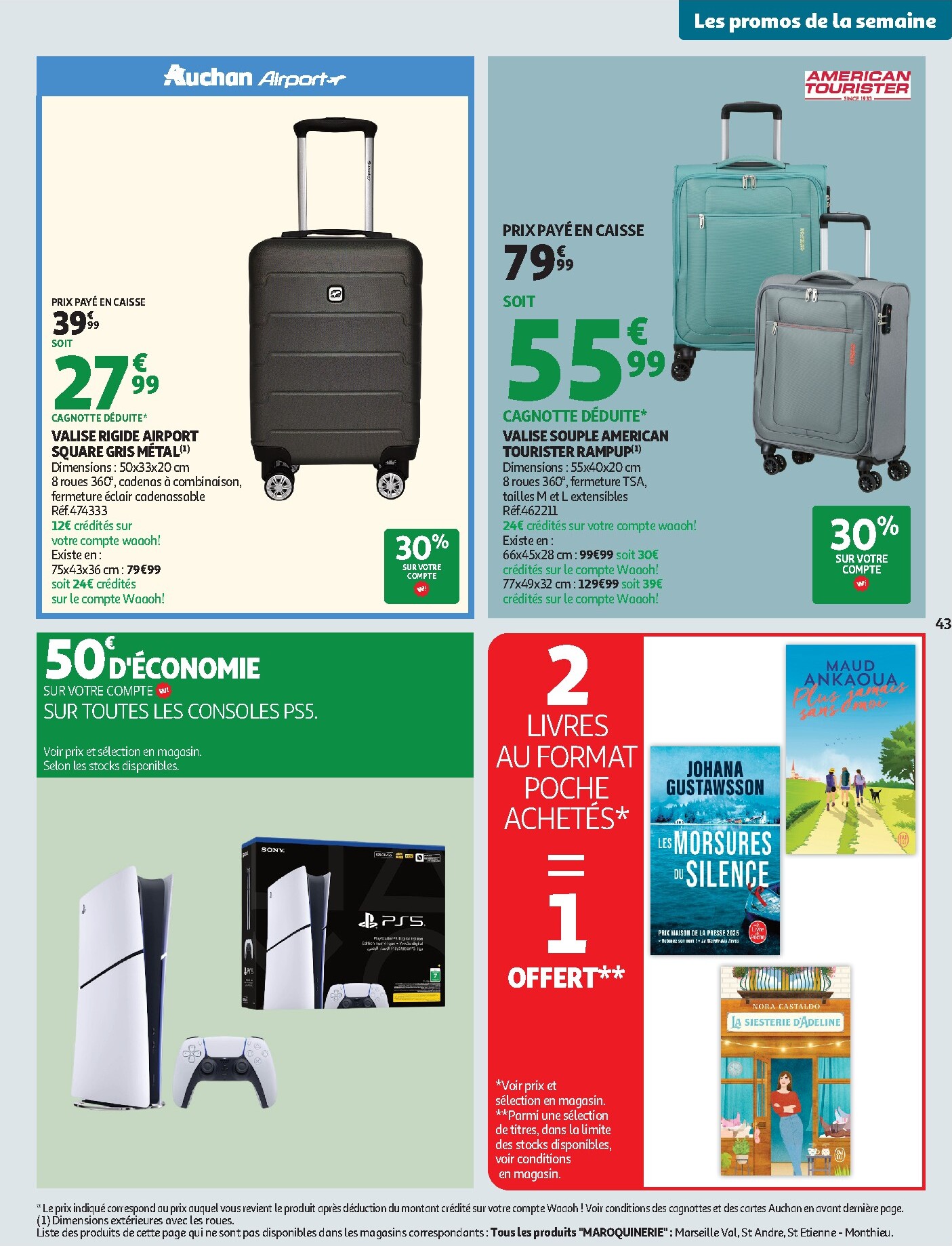 auchan - Flyer Auchan - Saveurs d'été hypers pour la semaine prochaine du du mardi 28/07/2026 au du dimanche 09/08/2026 - page: 43