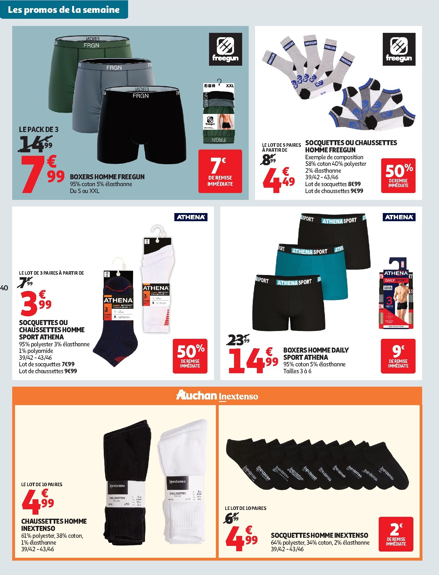 auchan - Flyer Auchan - Saveurs d'été hypers pour la semaine prochaine du du mardi 28/07/2026 au du dimanche 09/08/2026 - page: 40