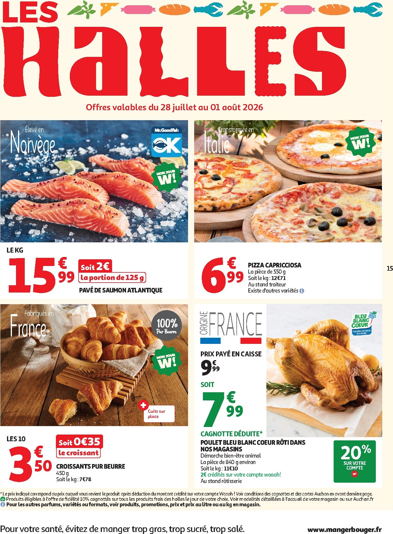 auchan - Flyer Auchan - Saveurs d'été hypers pour la semaine prochaine du du mardi 28/07/2026 au du dimanche 09/08/2026 - page: 15