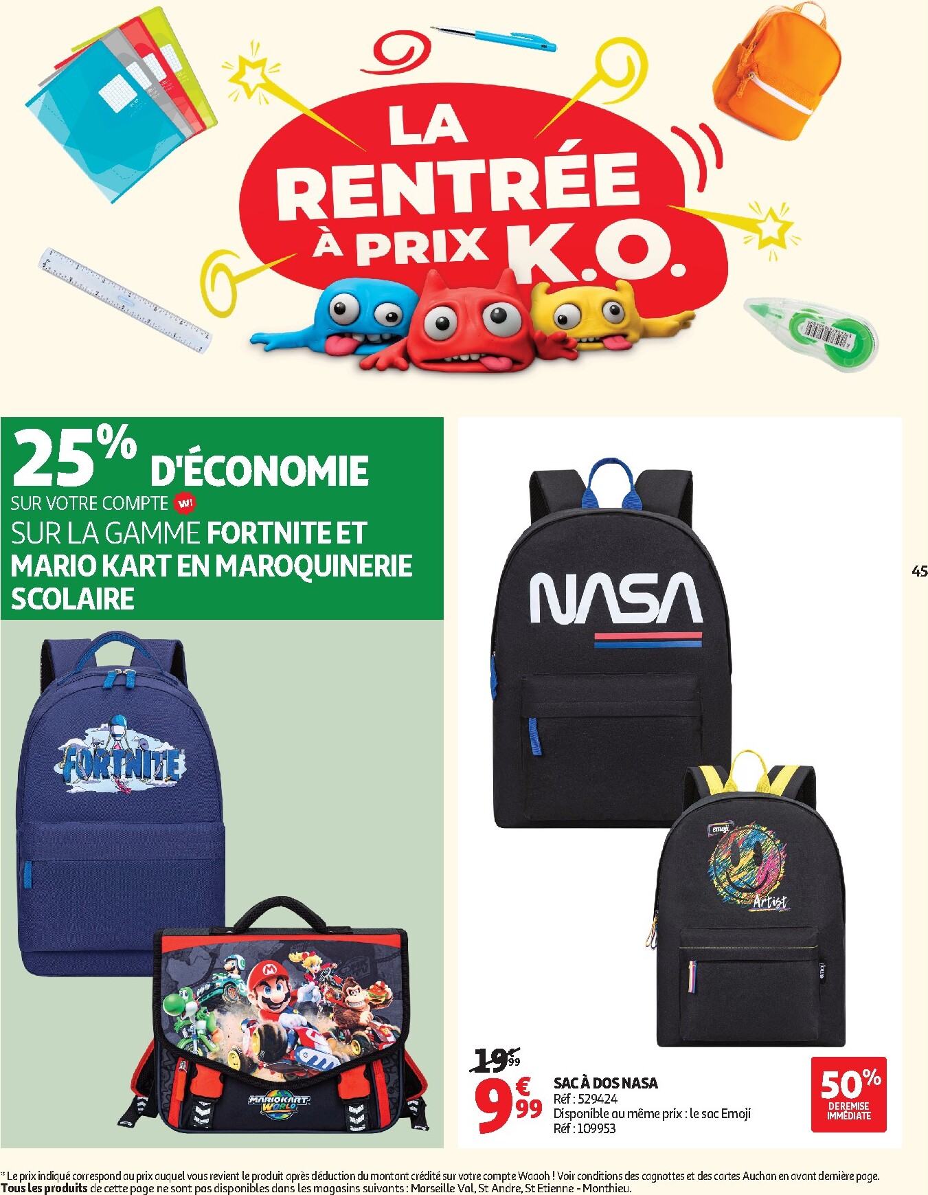 auchan - Flyer Auchan - Saveurs d'été hypers pour la semaine prochaine du du mardi 28/07/2026 au du dimanche 09/08/2026 - page: 45