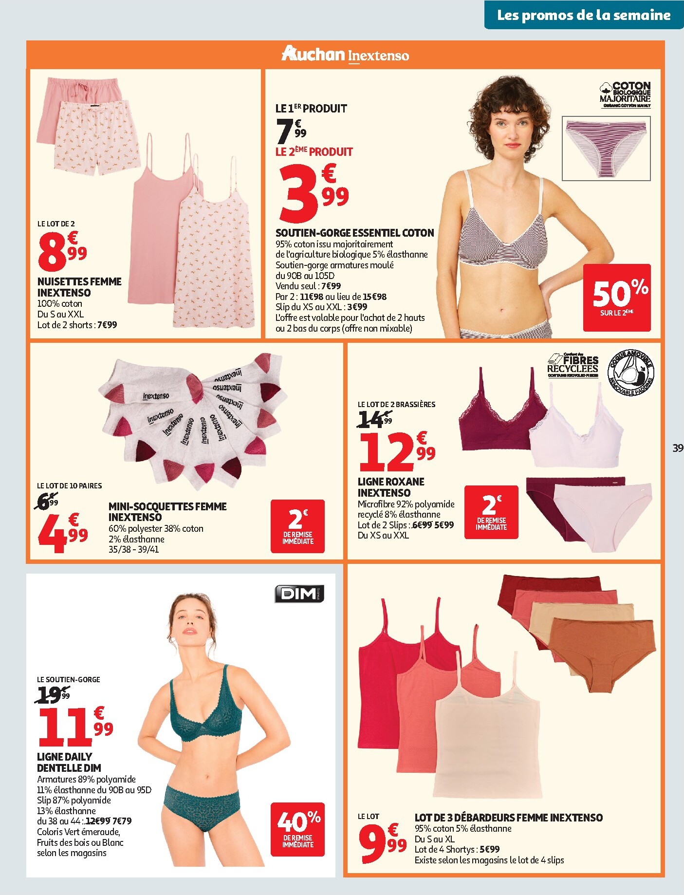 auchan - Flyer Auchan - Saveurs d'été hypers pour la semaine prochaine du du mardi 28/07/2026 au du dimanche 09/08/2026 - page: 39