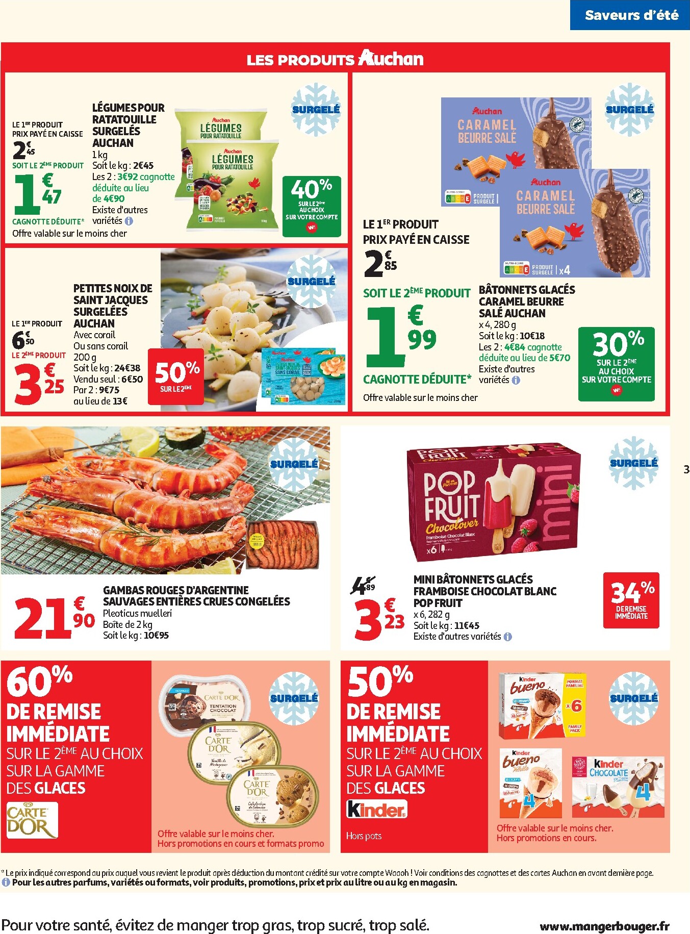 auchan - Flyer Auchan - Saveurs d'été hypers pour la semaine prochaine du du mardi 28/07/2026 au du dimanche 09/08/2026 - page: 3