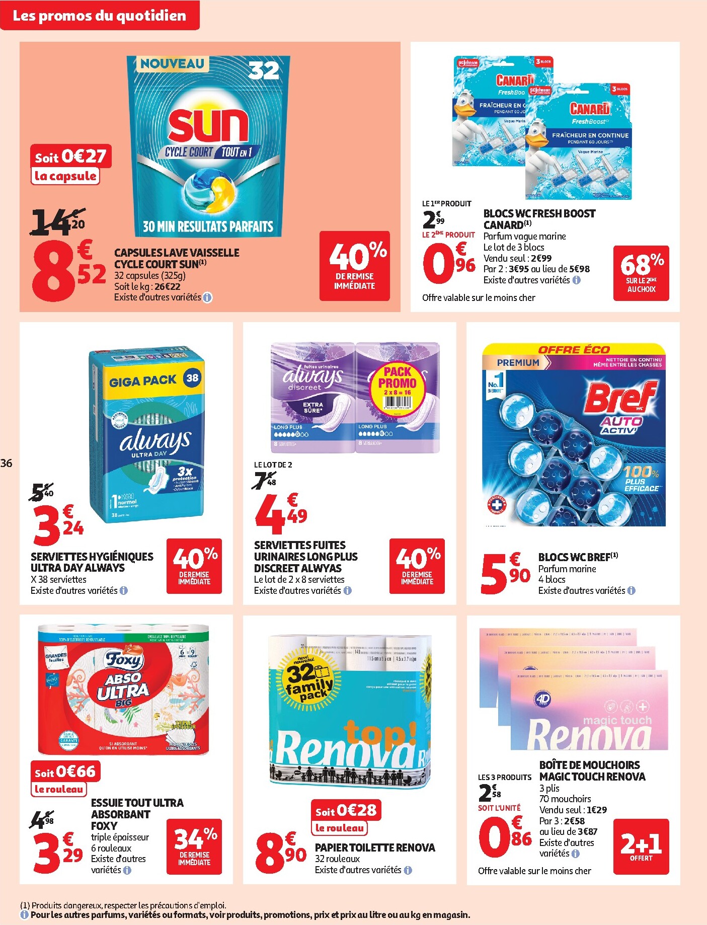 auchan - Flyer Auchan - Saveurs d'été hypers pour la semaine prochaine du du mardi 28/07/2026 au du dimanche 09/08/2026 - page: 36