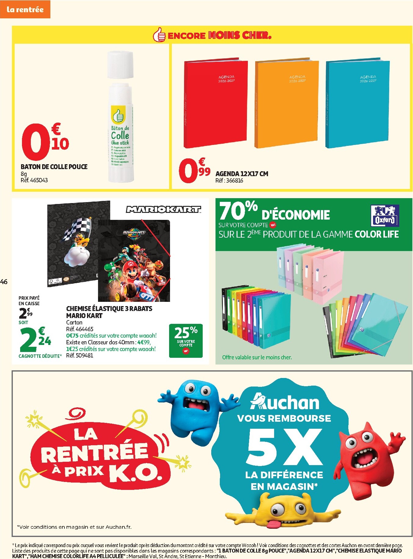 auchan - Flyer Auchan - Saveurs d'été hypers pour la semaine prochaine du du mardi 28/07/2026 au du dimanche 09/08/2026 - page: 46