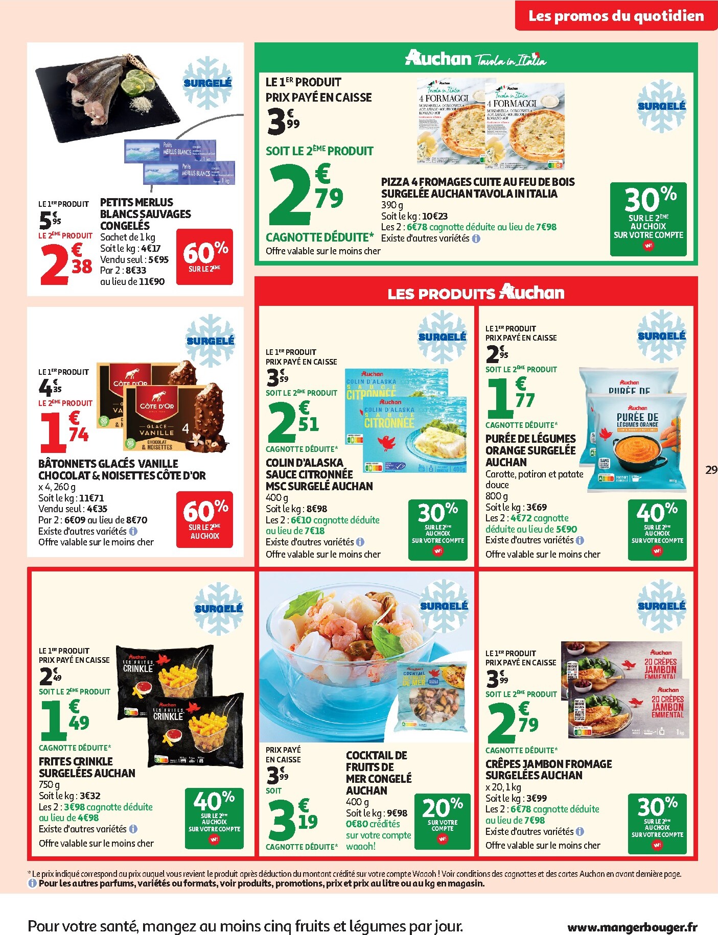 auchan - Flyer Auchan - Saveurs d'été hypers pour la semaine prochaine du du mardi 28/07/2026 au du dimanche 09/08/2026 - page: 29